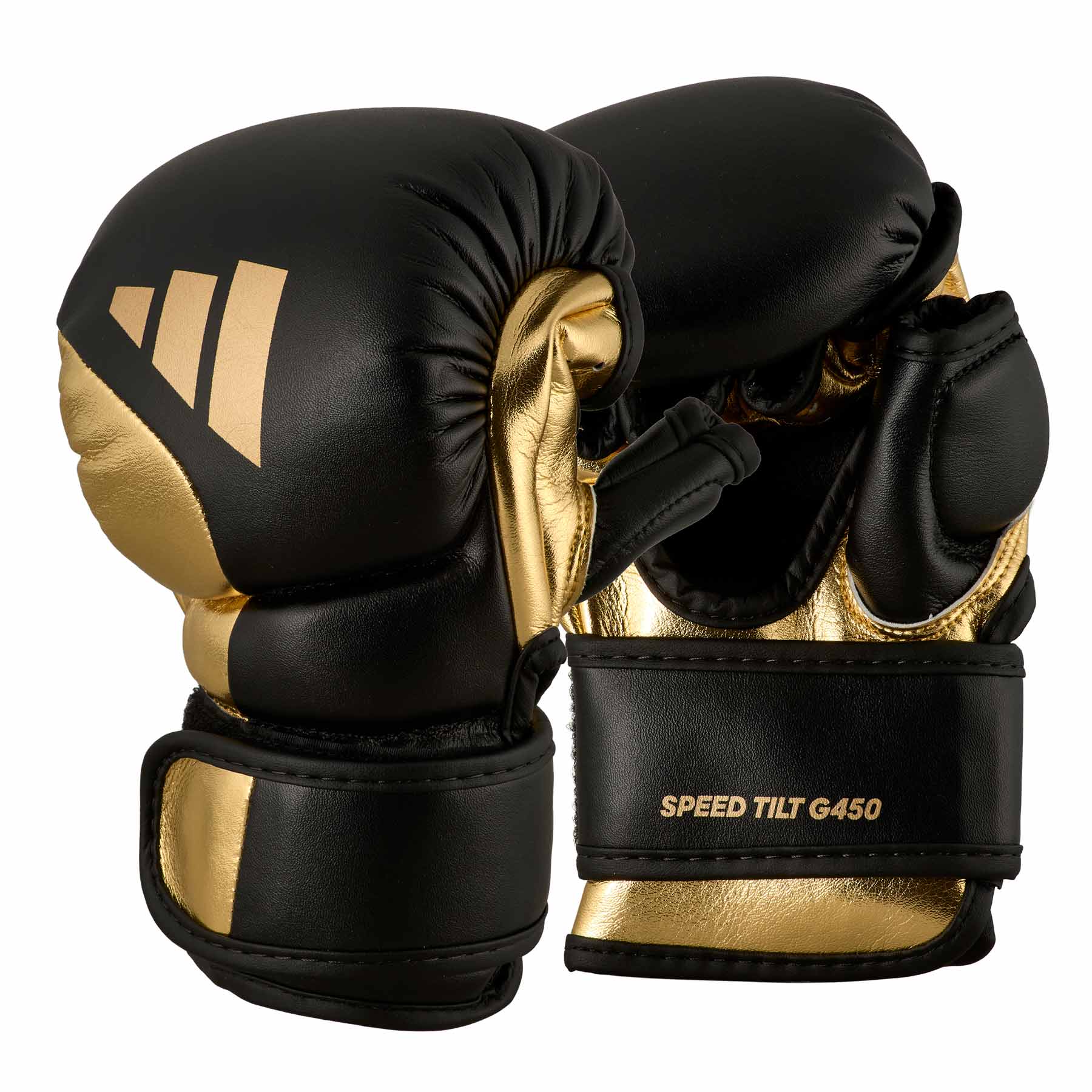 adidas Speed Tilt 450 MMA Sparring Glove black/gold adiCSG450