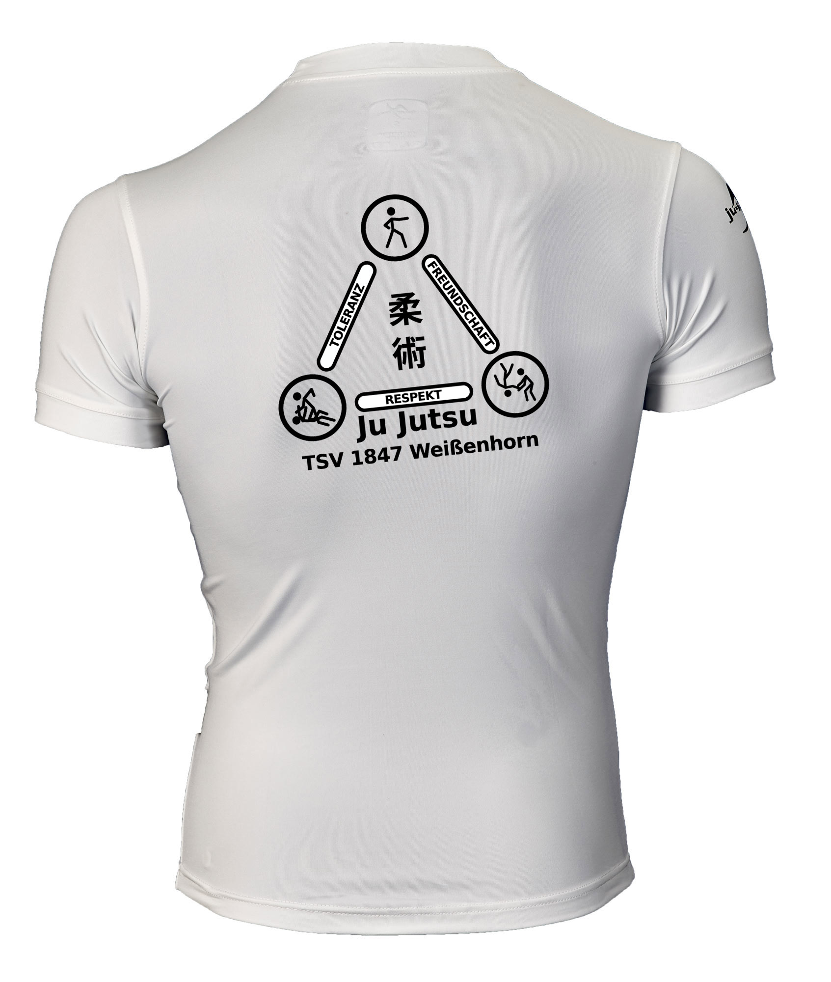 TSV Weißenhorn Compression Shirt kurzarm weiß