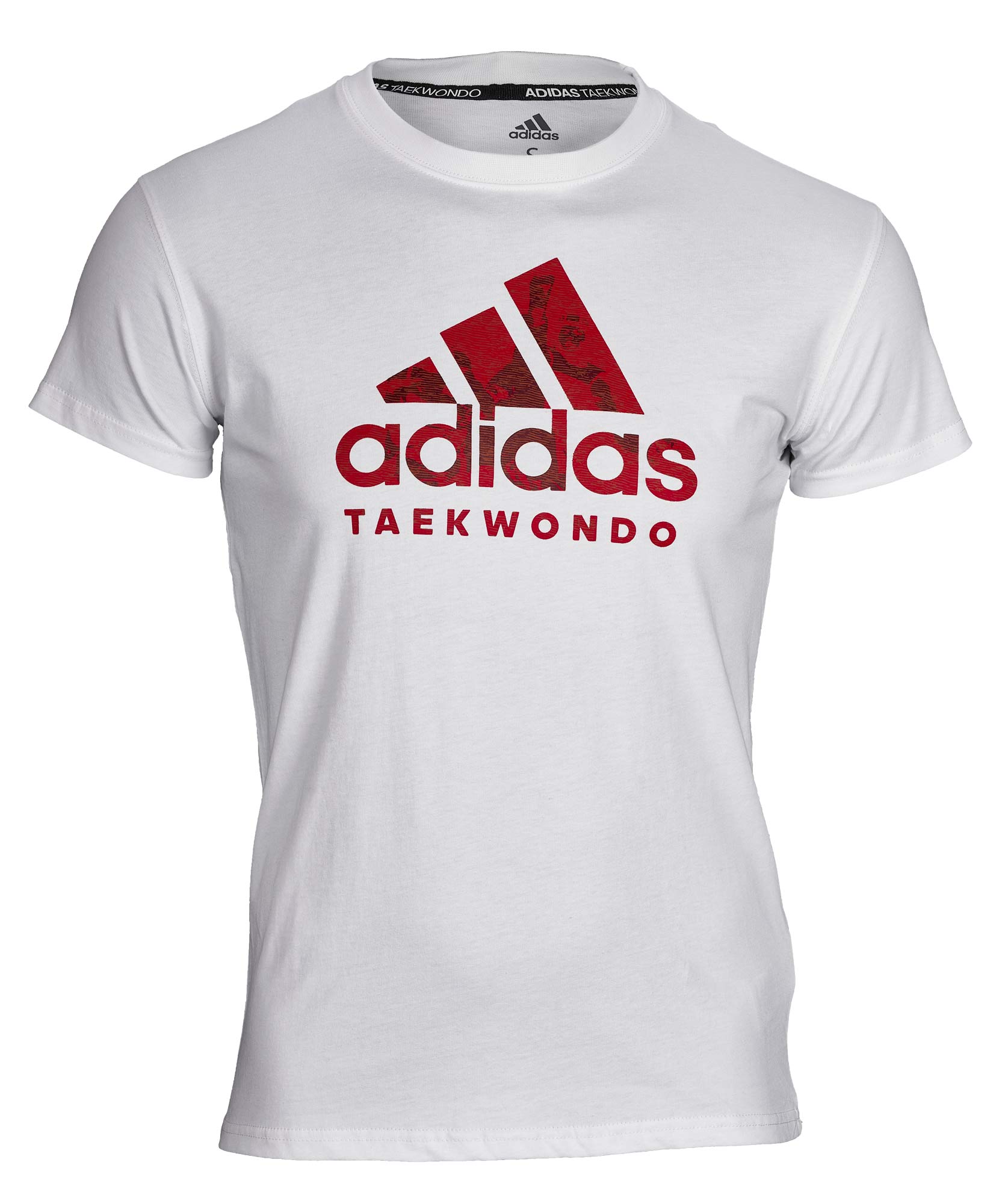 adidas Badge of Sport T Shirt Taekwondo weiB adiCLTS20T