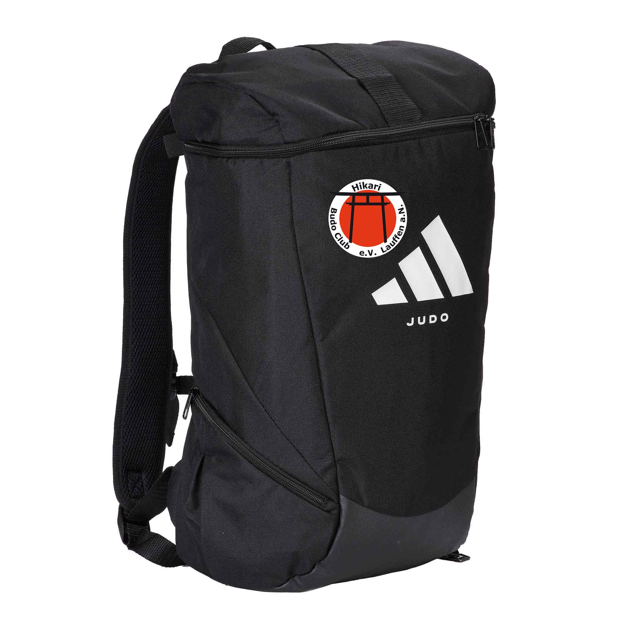 Hikari Lauffen - adidas Sport Rucksack "Judo" black/white, adiACC090J