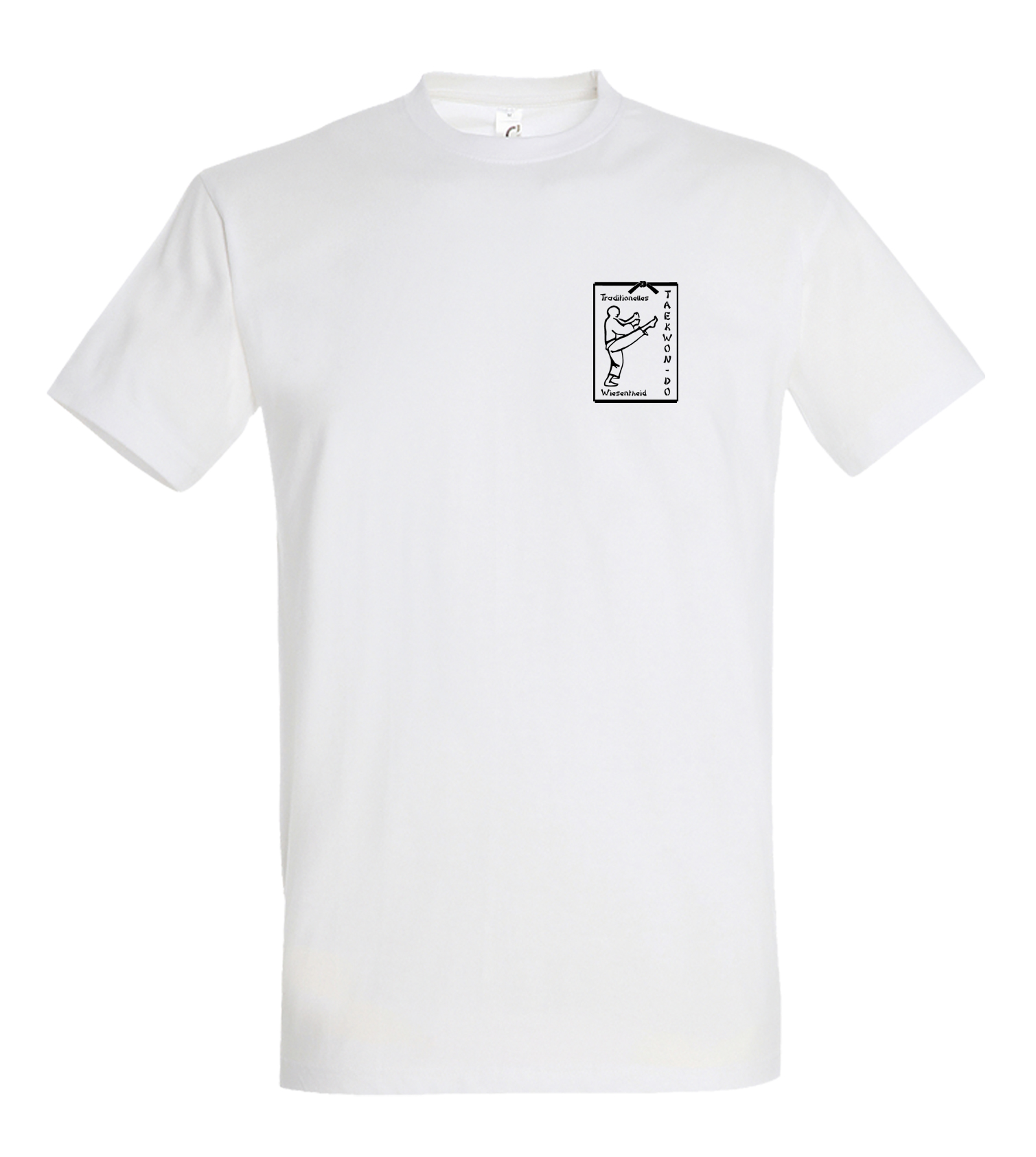 Tee, T-Shirt, Weiß, Grafik-Logo, Kurzarm