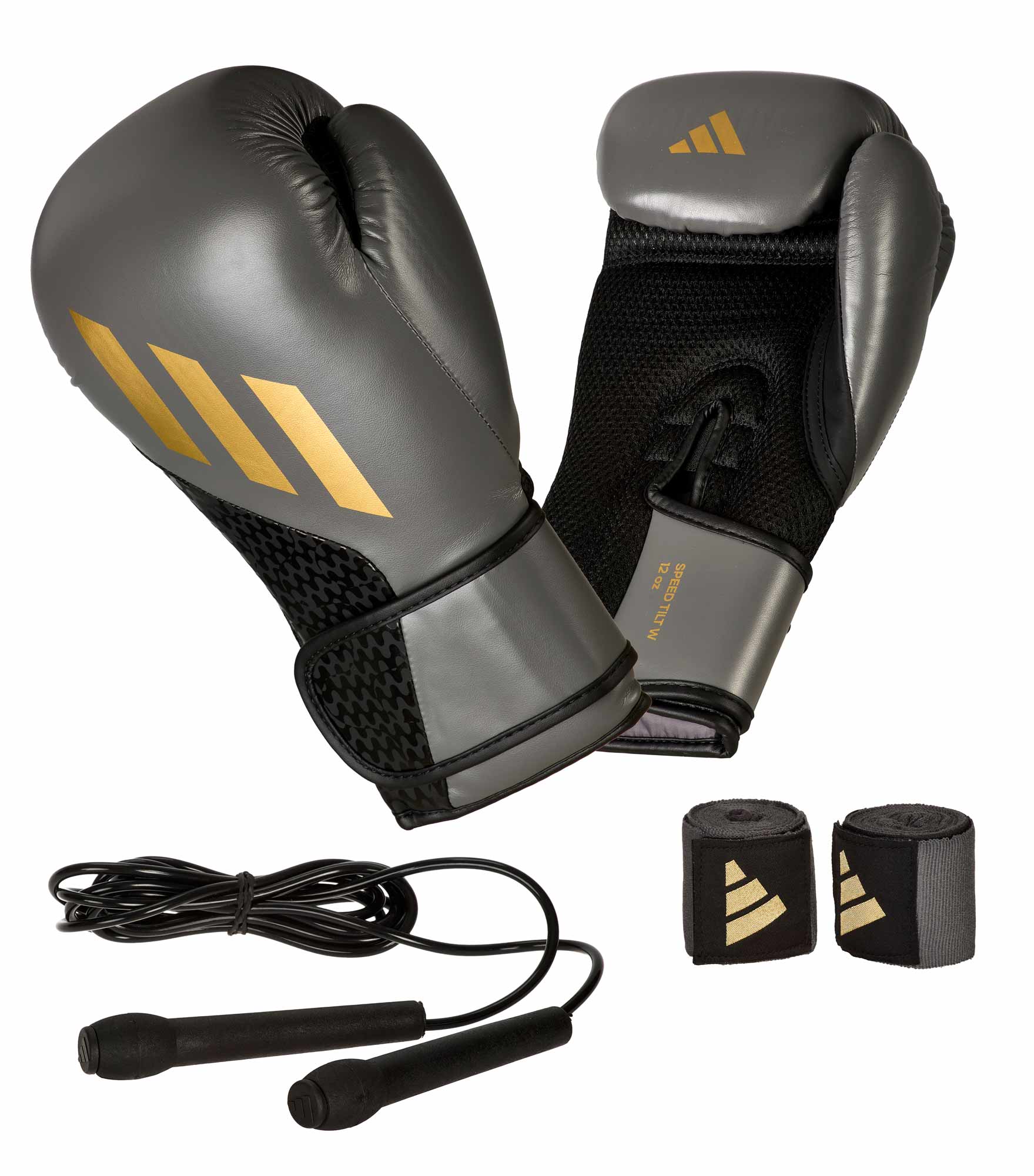 adidas Boxset - Handschuhe, Springseil, Bandagen, adiKITW