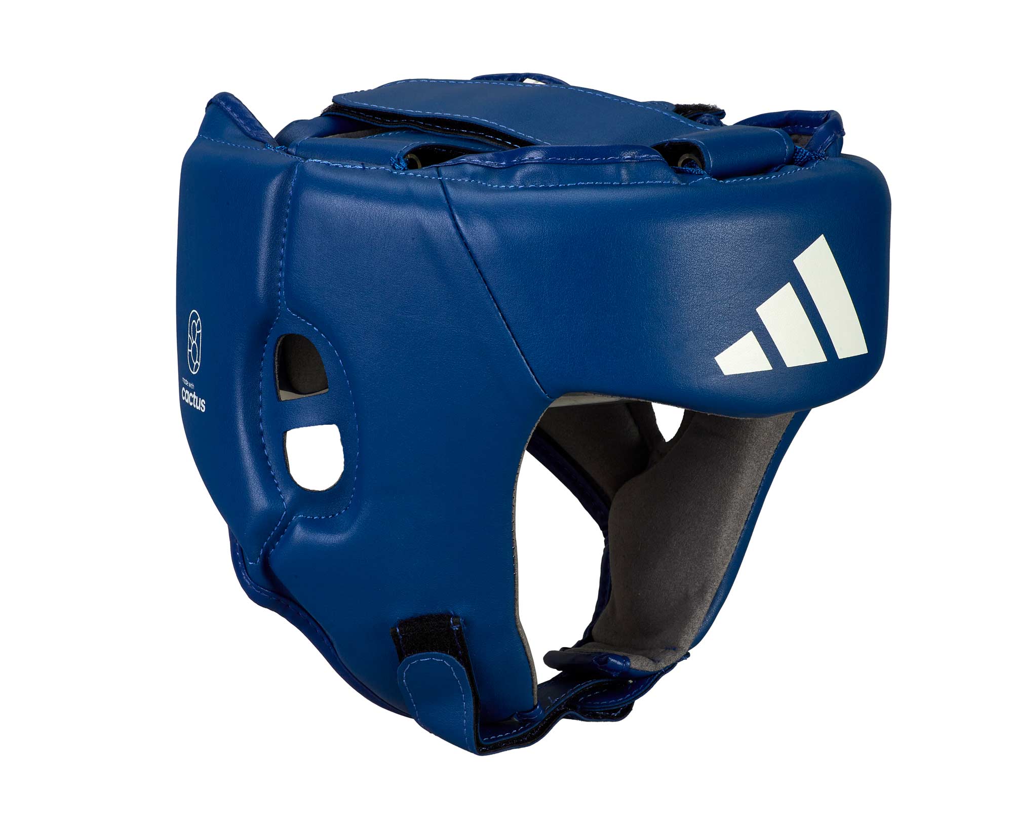 adidas IBA head guard blue cactus-leather adiIBAH1C