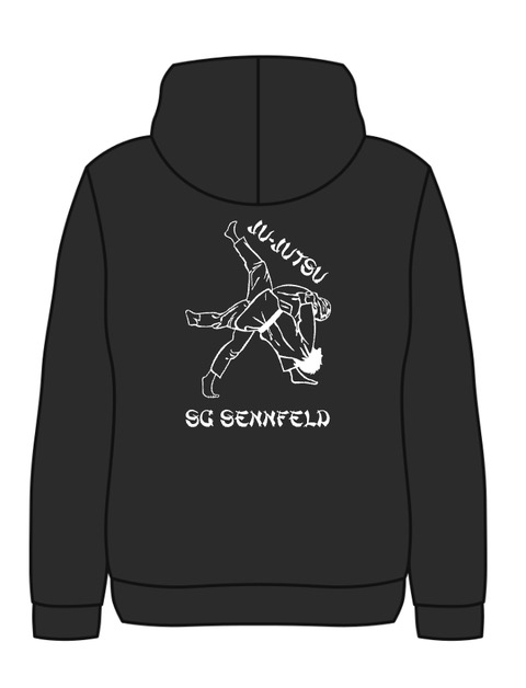 SG Sennfeld Ju-Jutsu Zip Hoodie Kinder