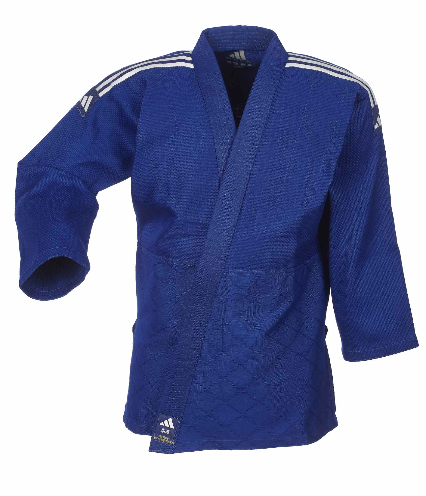 adidas Judo-Gi "Club" blue/ white stripes, J350B