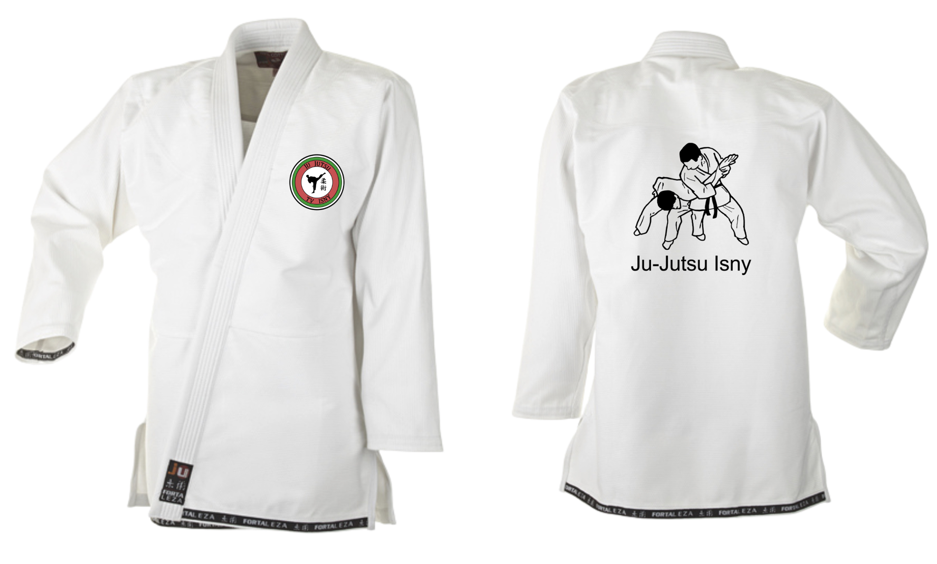 BJJ beginners' gi Fortaleza white