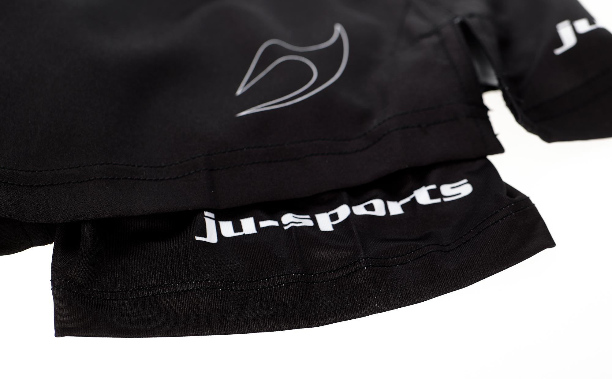 Grappling shorts flex double black/black