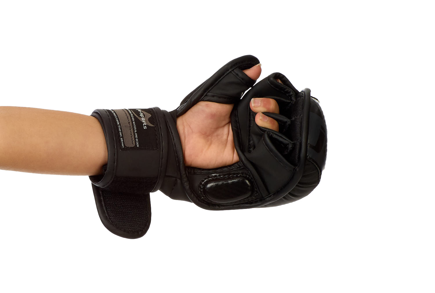 Kids MMA Sparring Glove Carbon Assassin black