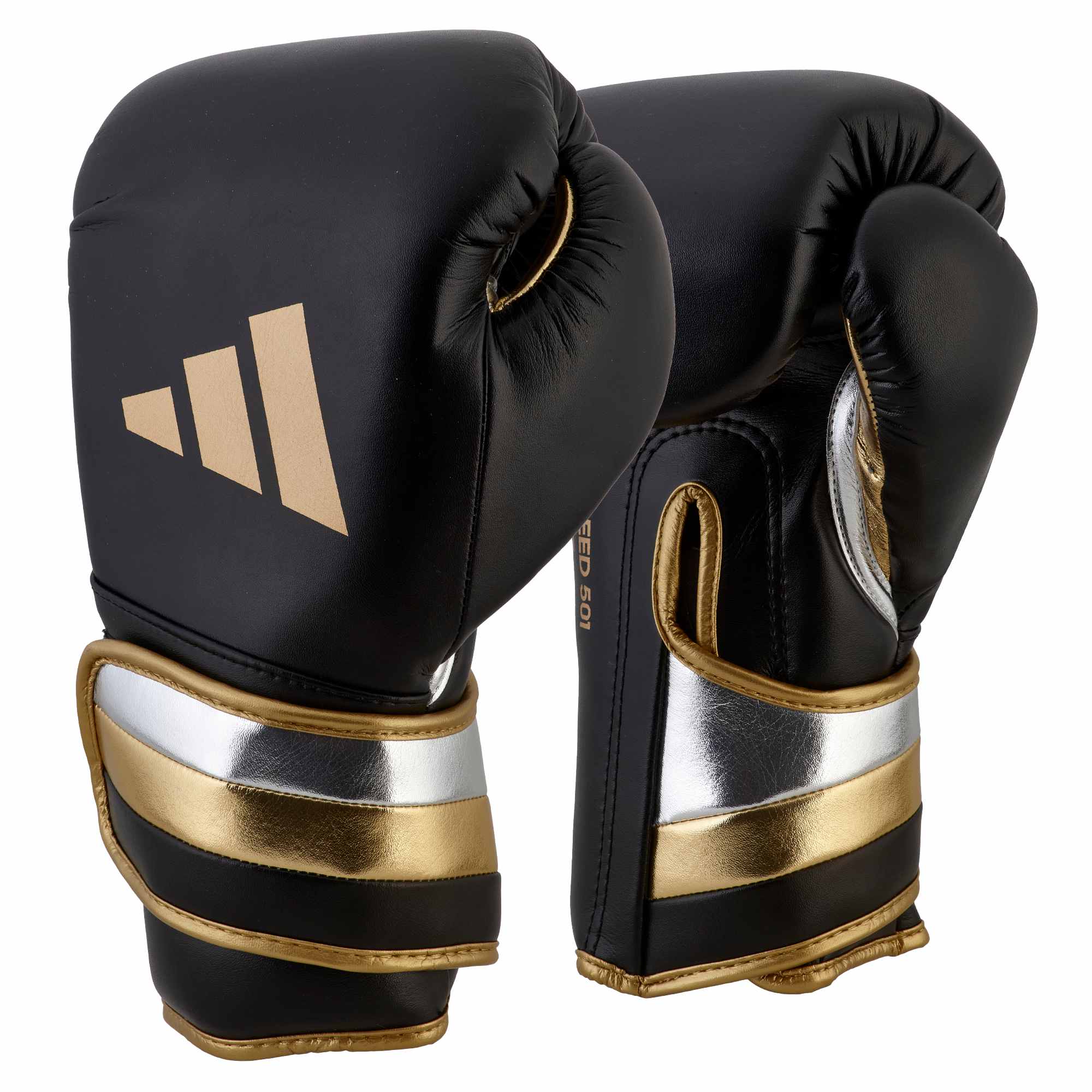 adidas boxing glove Speed 500 black/gold Microfibre, ADISBG501