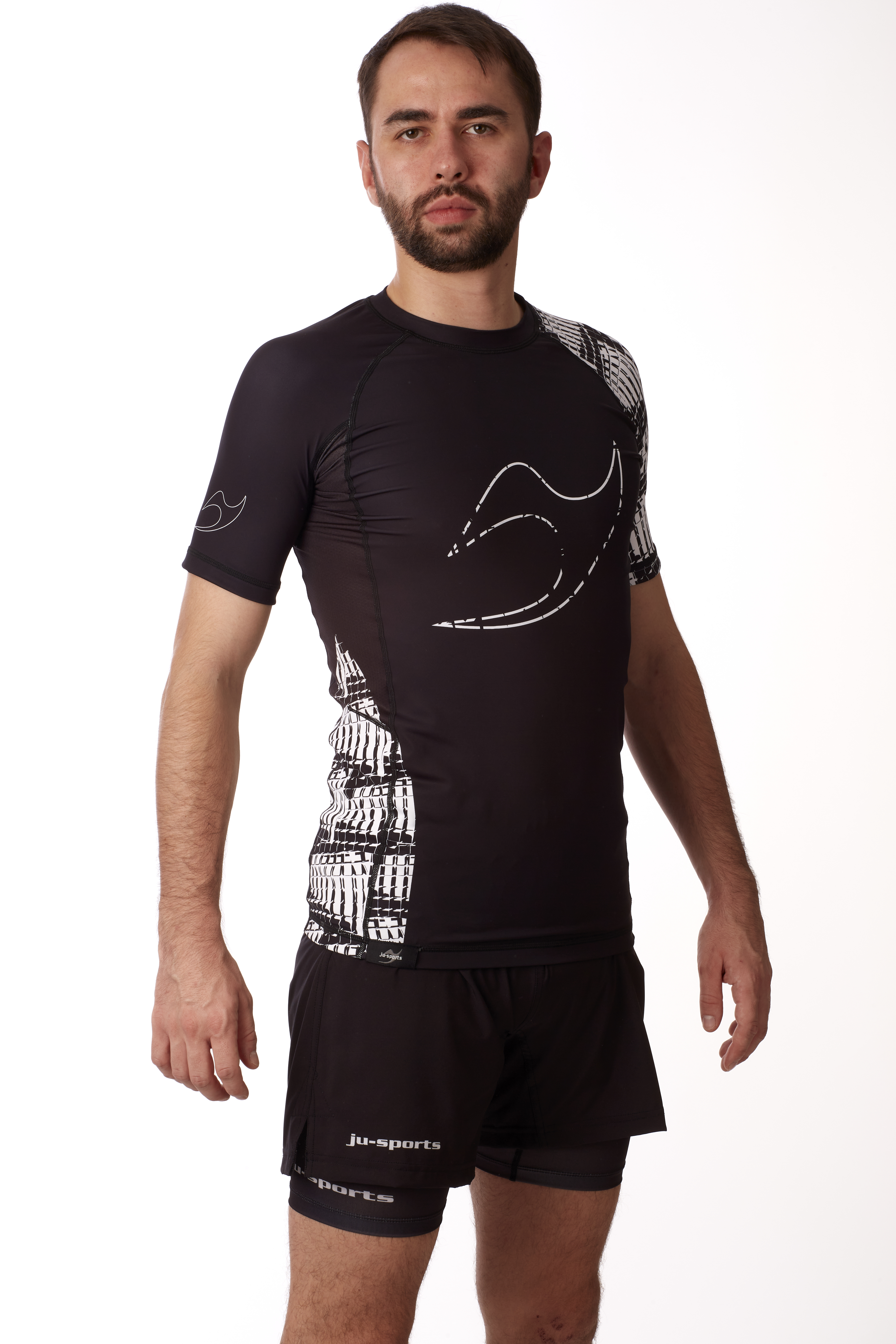 Rank Rashguard RV2 shortsleeve black