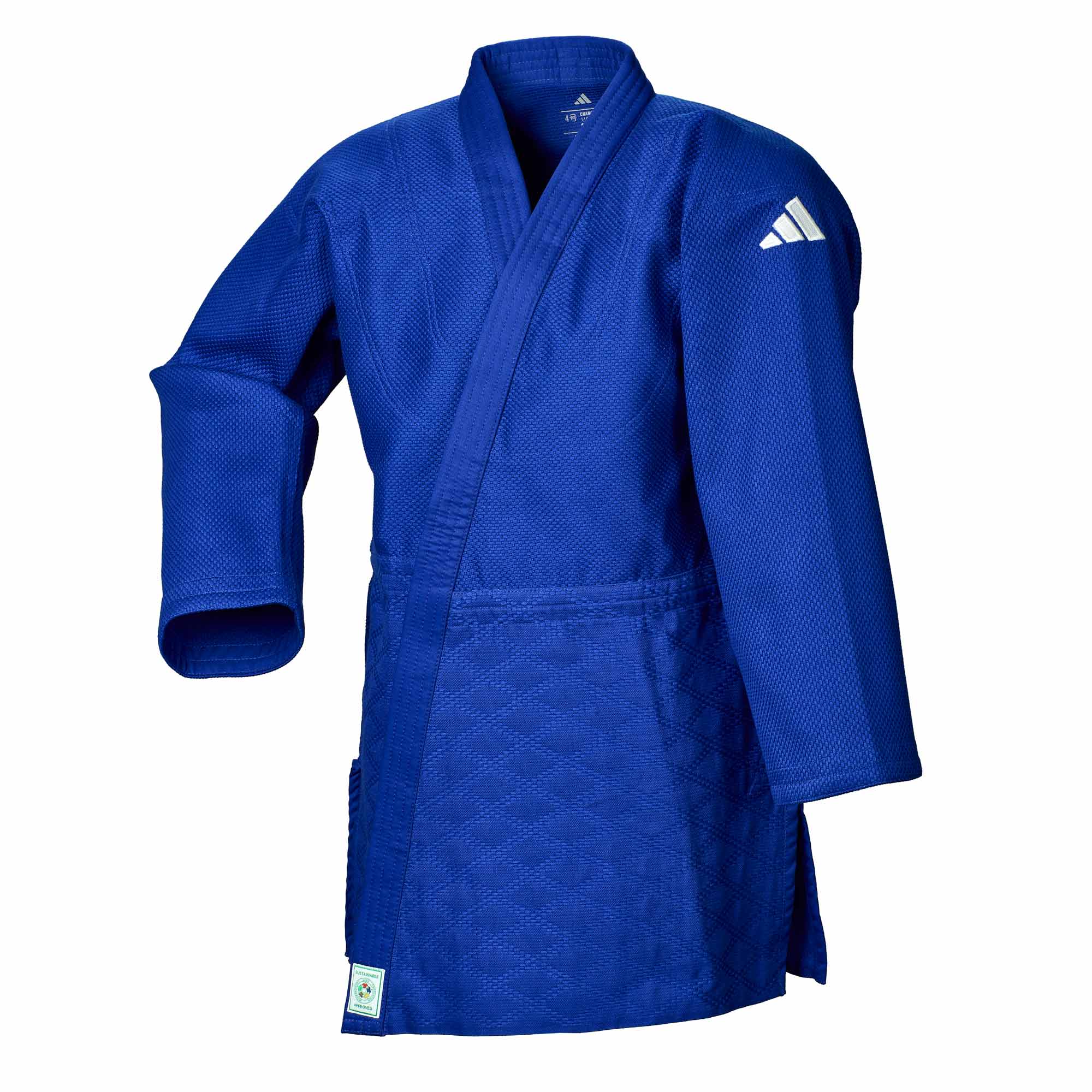 adidas judo jacket CHAMPION III IJF - Model 2 JIJFB3-LJ blue Logo only