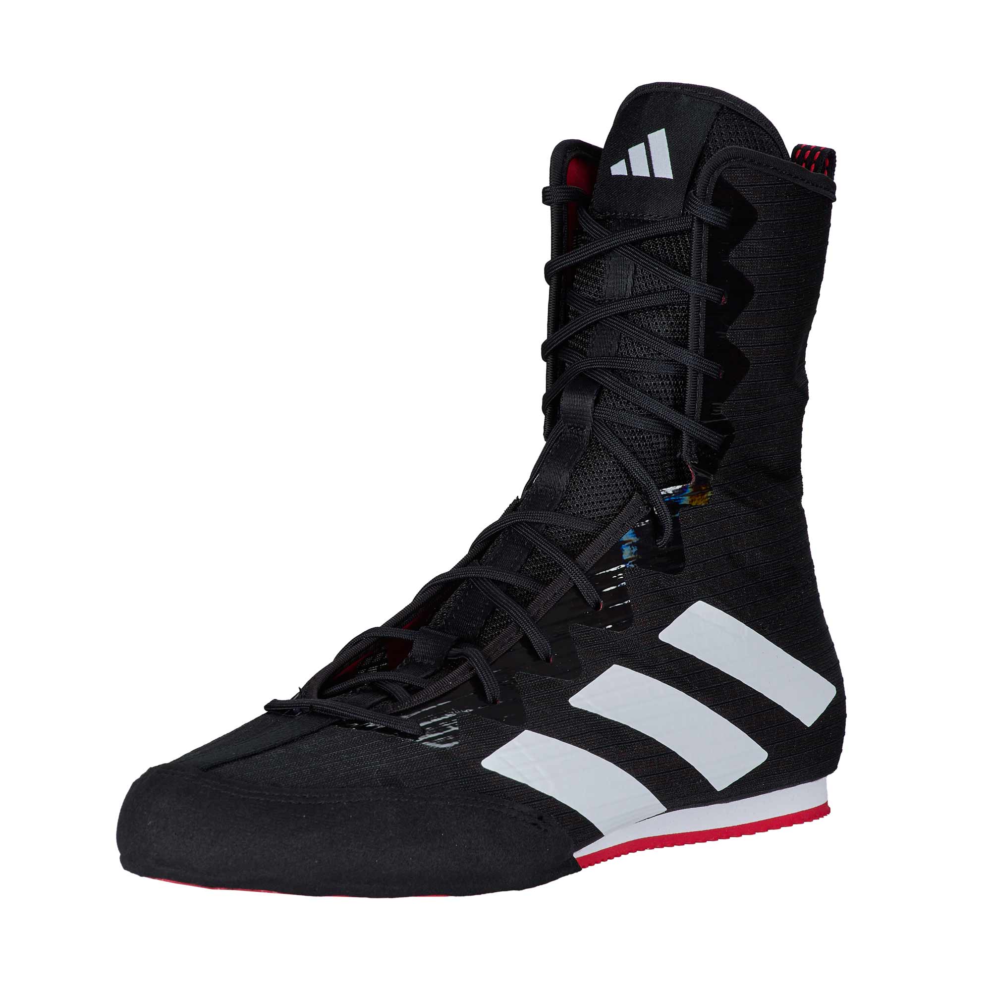 adidas Boxing shoes Box Hog 4 black/white/red, IH2730