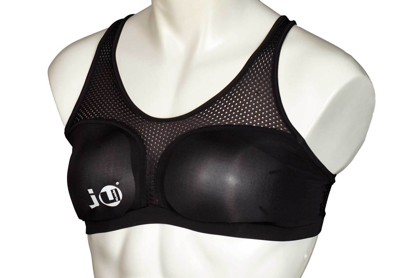 Ju-Sports Women's Chest Protector Cool Guard Complete Black