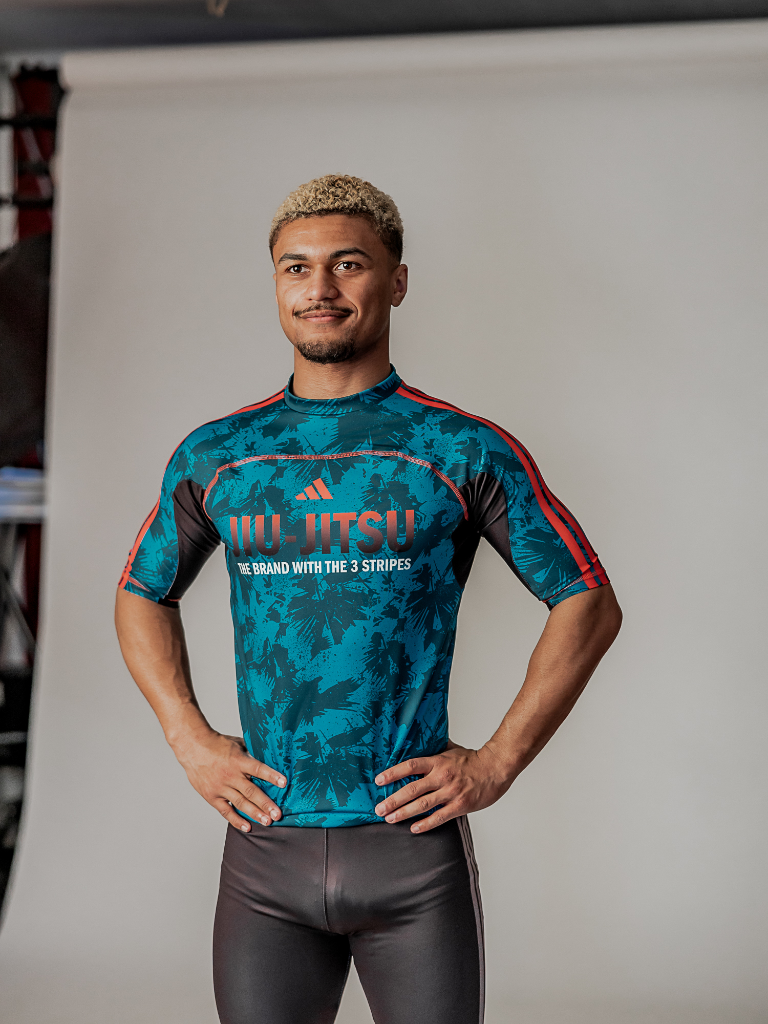 adidas Rashguard shortsleeve TRPCL Leaf, BJJRGLS03W