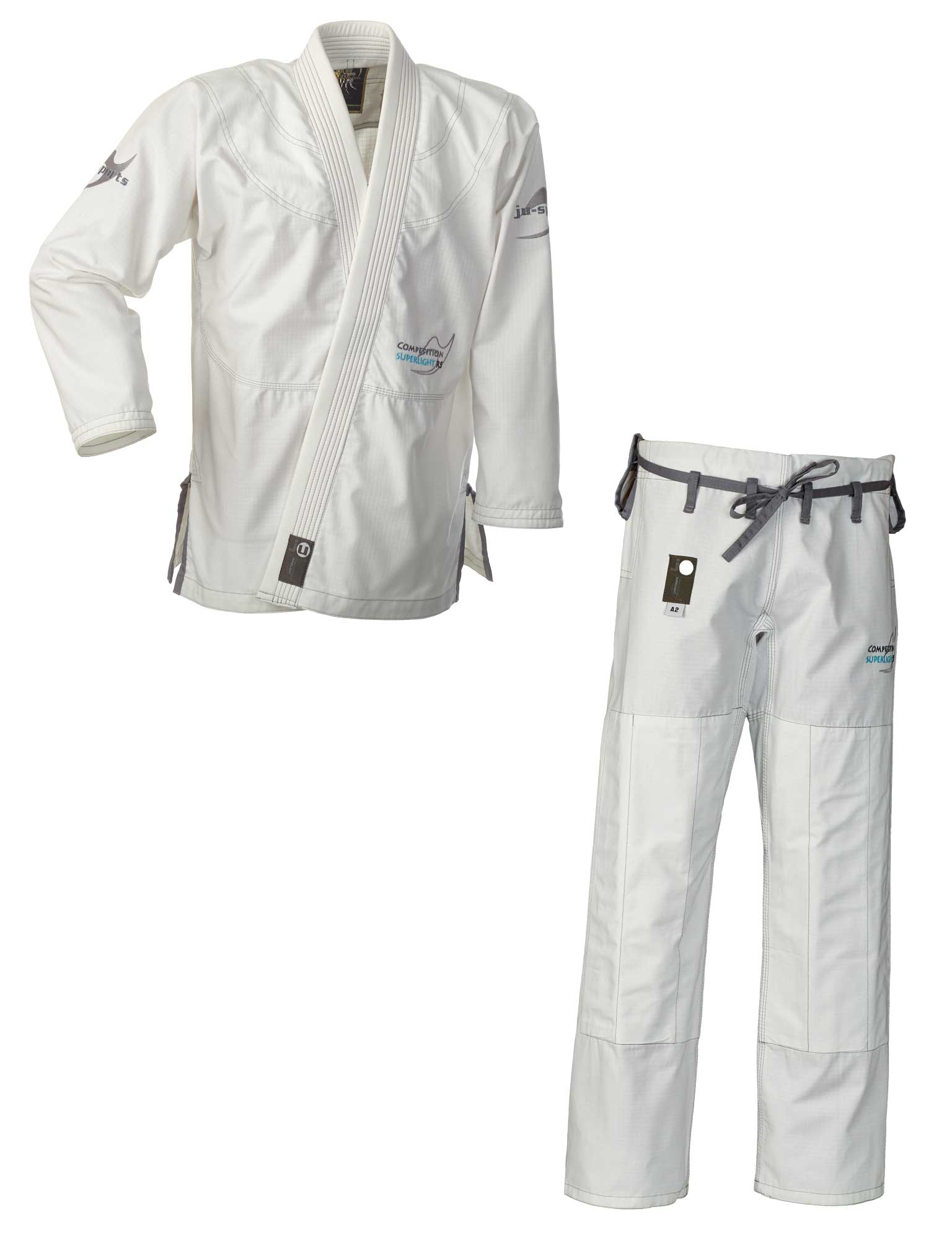 BJJ-Gi Competition Superlight RS white RipStop