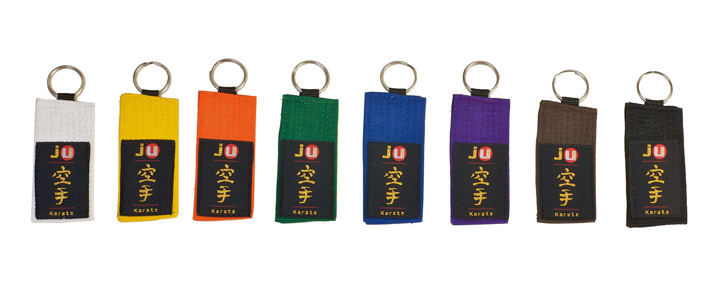 Ju-Sports Rank Belt Key Chain Karate