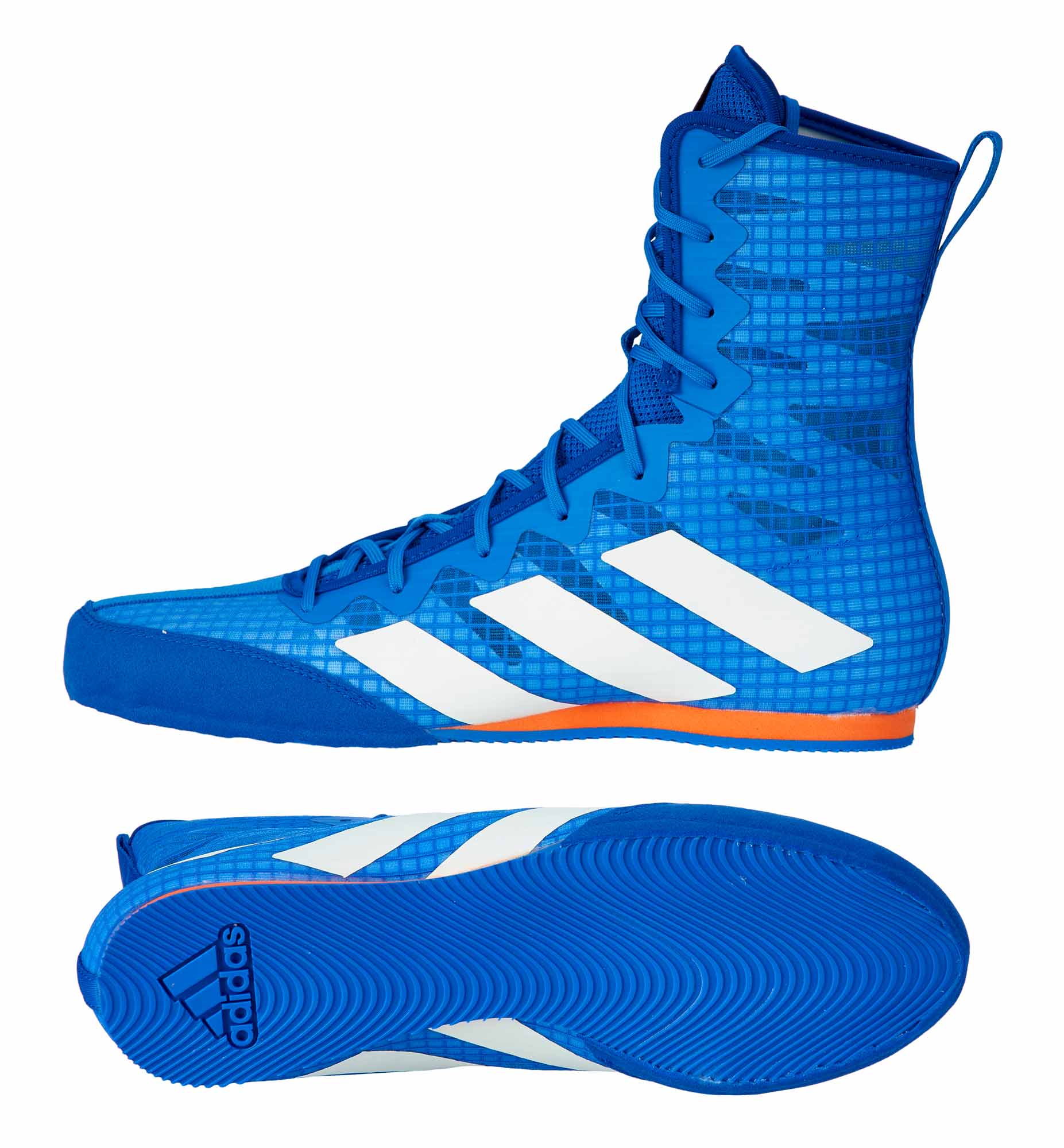 adidas boxing shoes Box Hog 4 blue/white, GW1402