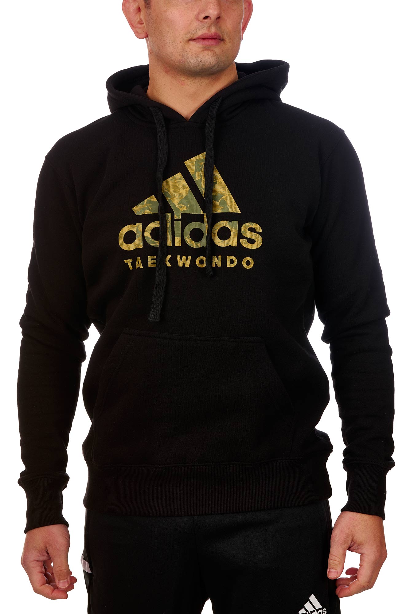 adidas Badge of Sport Hoody Taekwondo schwarz, adiCLHD20T