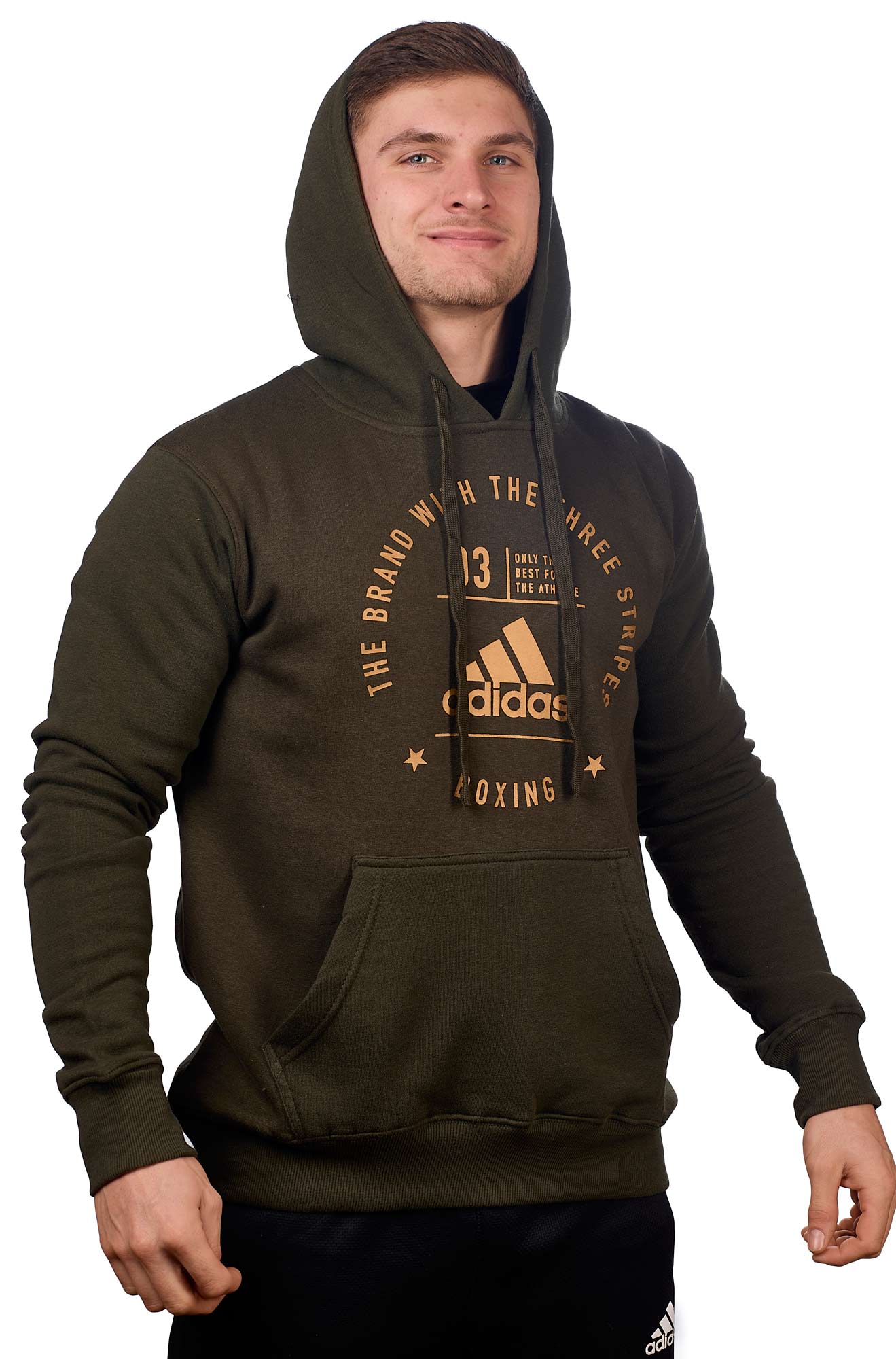 adidas Community Hoody BOXING green gold adiCL02B