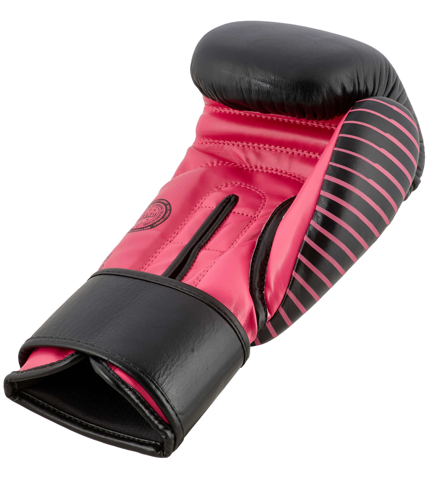 adidas Kickboxing Wettkampfhandschuh black/pink, adiKBWKF200