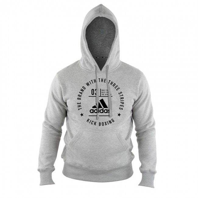 adidas Community Line Hoody Kickboxing grey/black, adiCL02KB