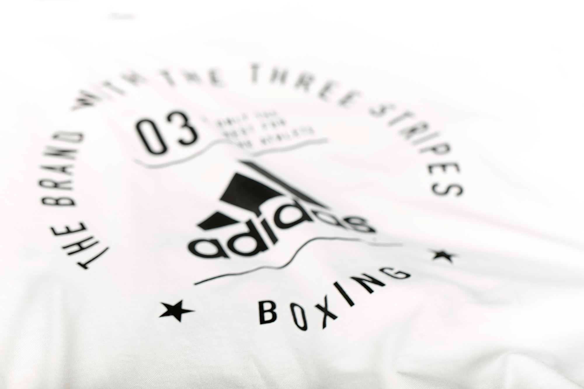 adidas Community T-Shirt BOXING white/black, adiCL01B