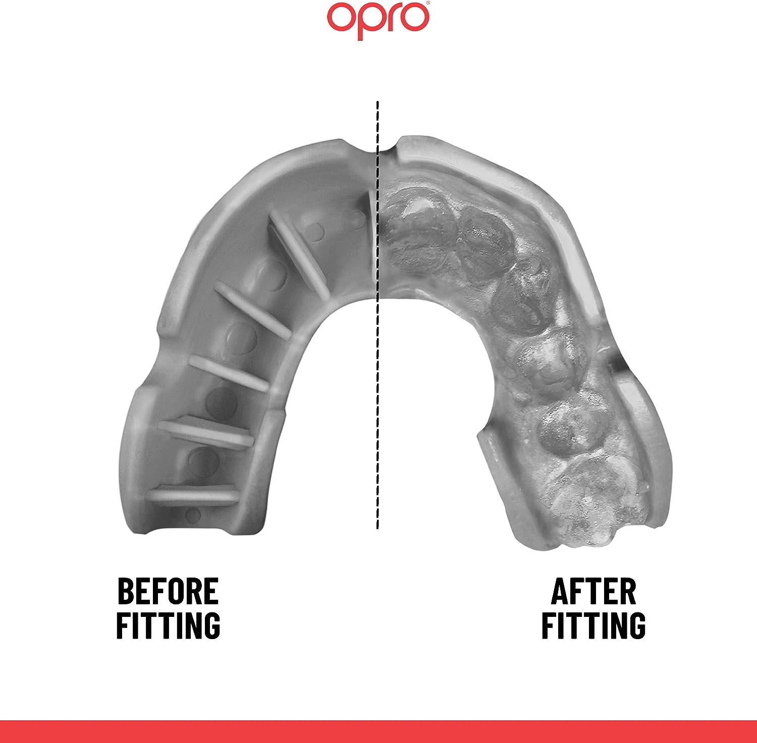 OPRO Mouthguard Silver Senior 2022 edition