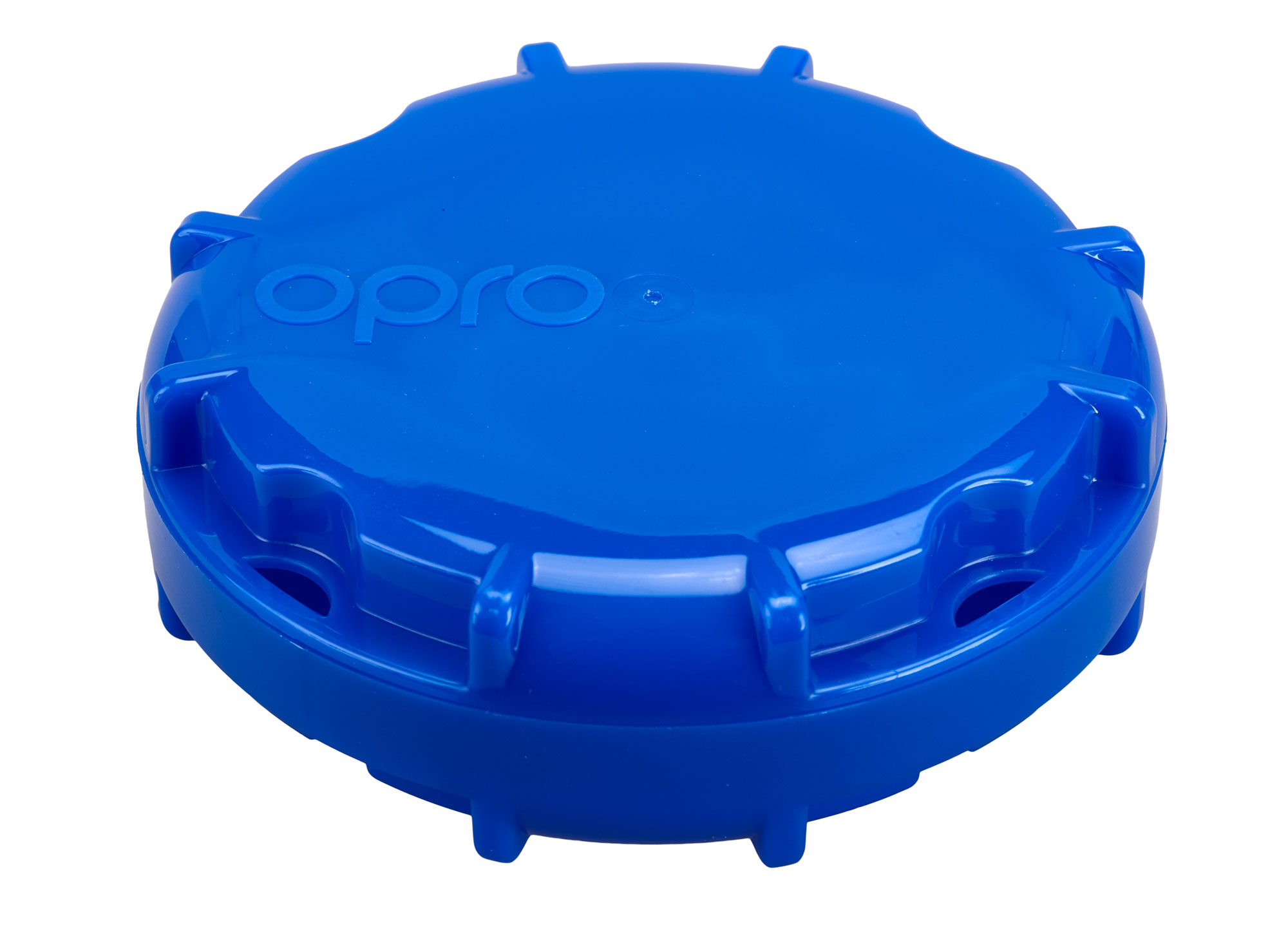 OPRO Mouthguard Platinum Level Senior blue/pearl/red