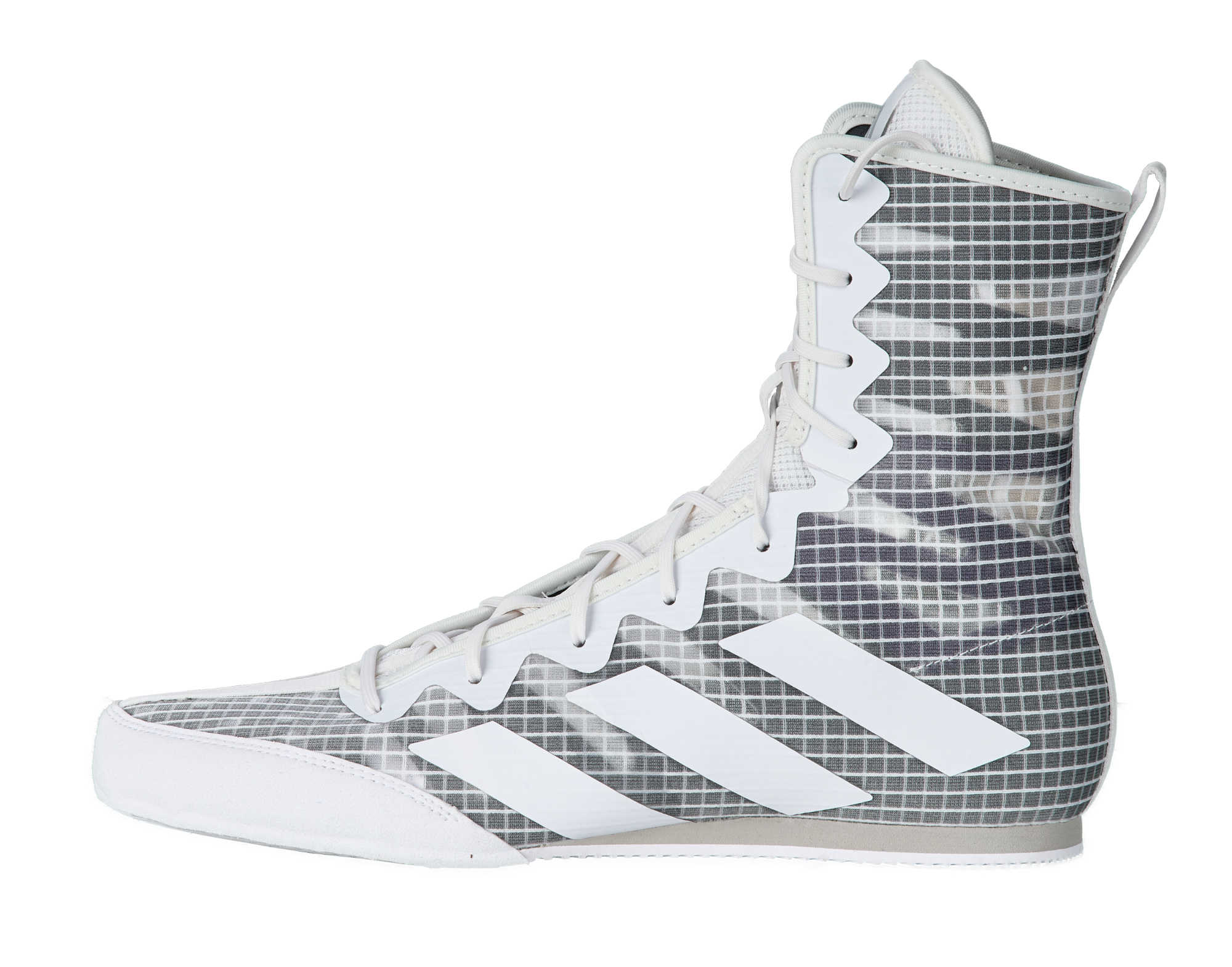 adidas boxing shoes Box Hog 4 white/grey, GZ6118