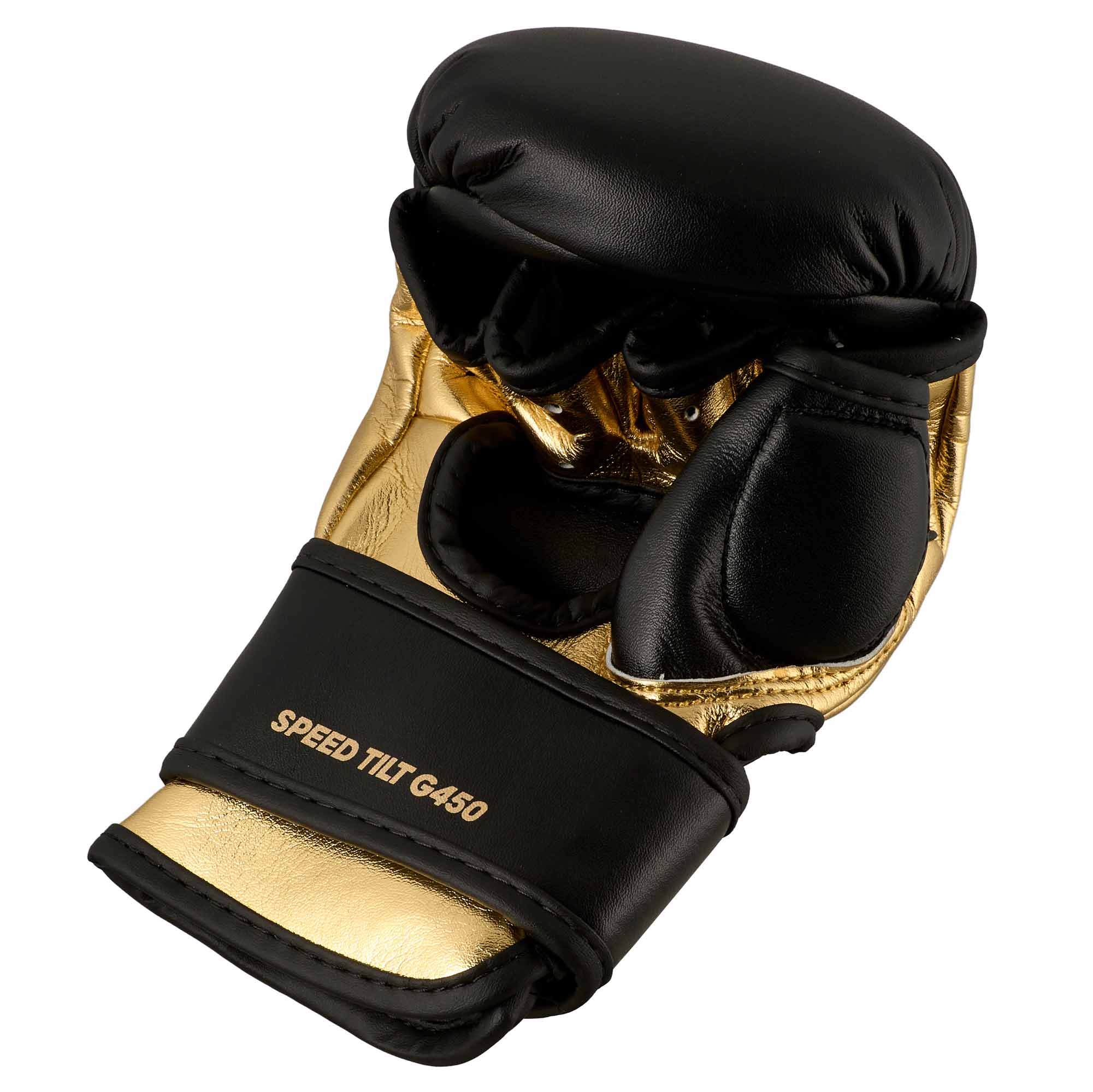 adidas Speed Tilt 450 MMA Sparring Glove black/gold adiCSG450