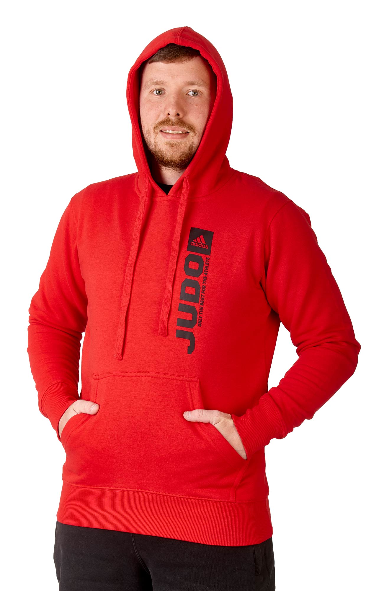 adidas Community 22 Hoody Judo Performance red adiCLHD21V-J