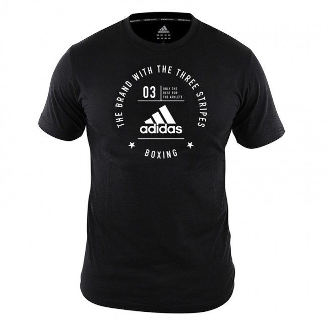 adidas Community T-Shirt "BOXING" black/white, adiCL01B