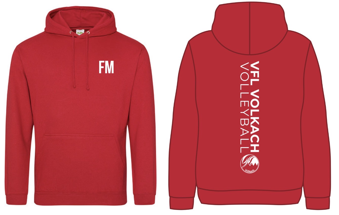 VfL Volkach Team Hoody rot