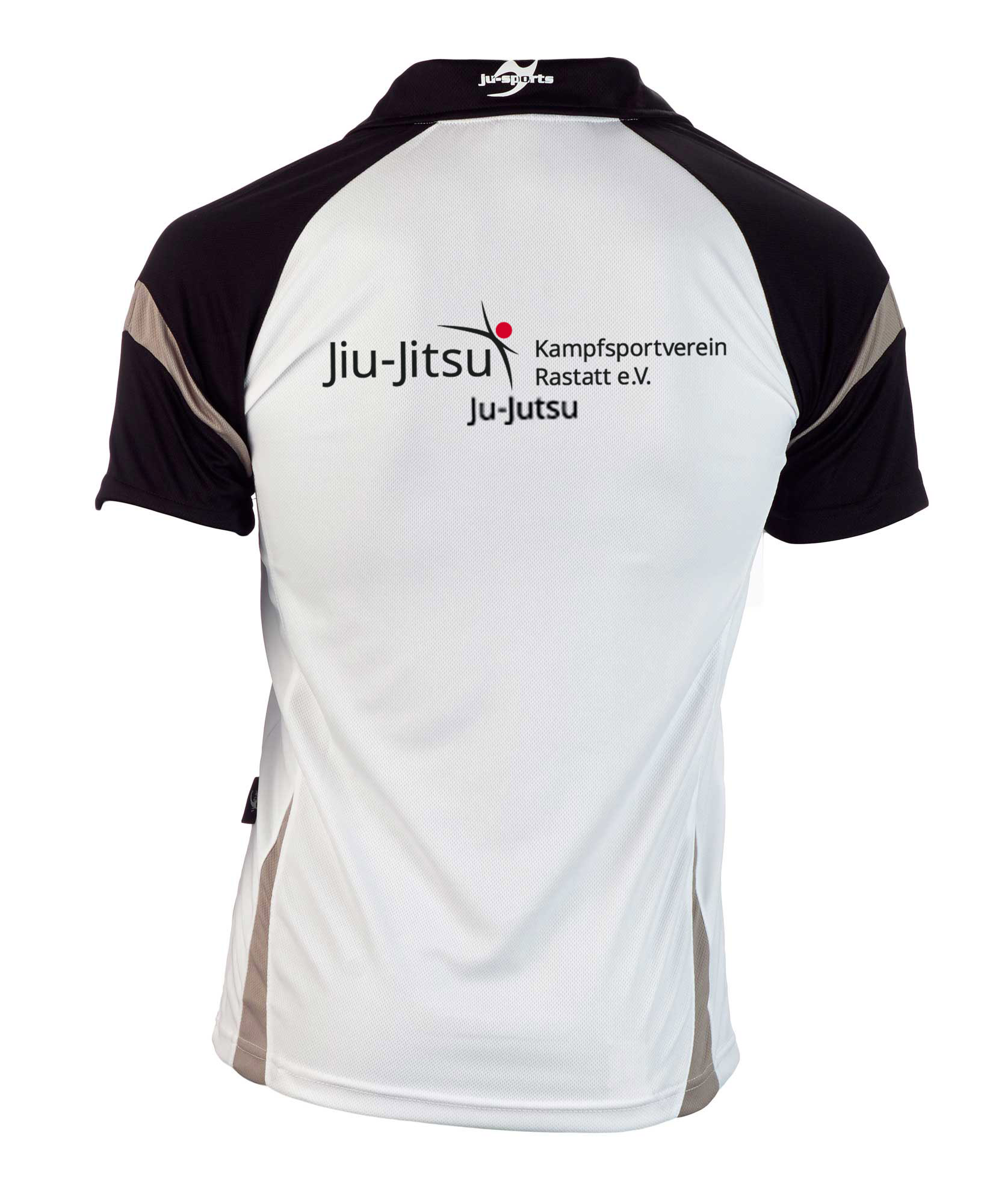 Teamwear Element C2 Polo weiß/schwarz-JJKSV Rastatt