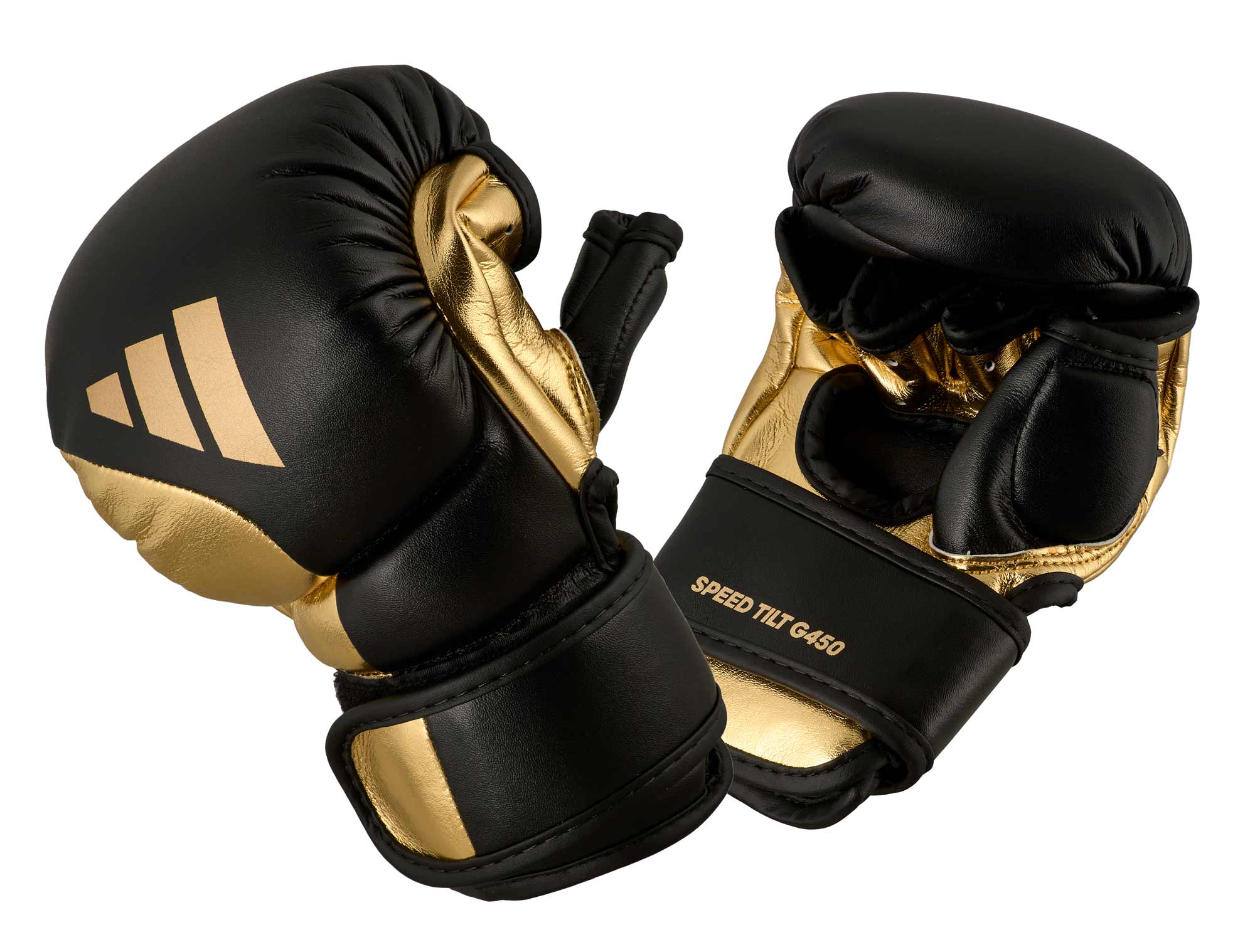 adidas Speed Tilt 450 MMA Sparring Glove black/gold adiCSG450