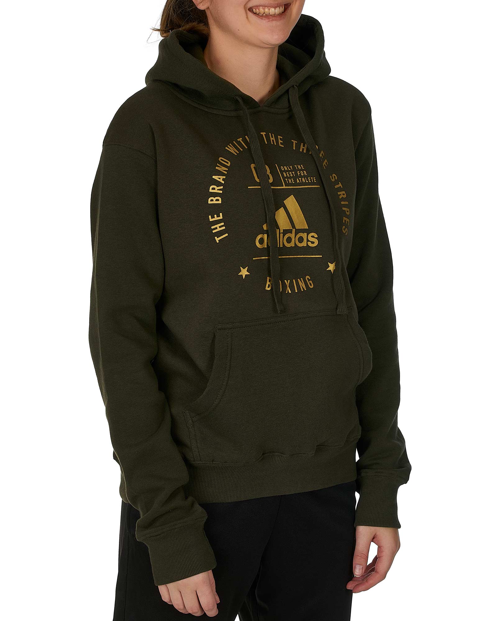 adidas Community Hoody BOXING green/gold, adiCL02B