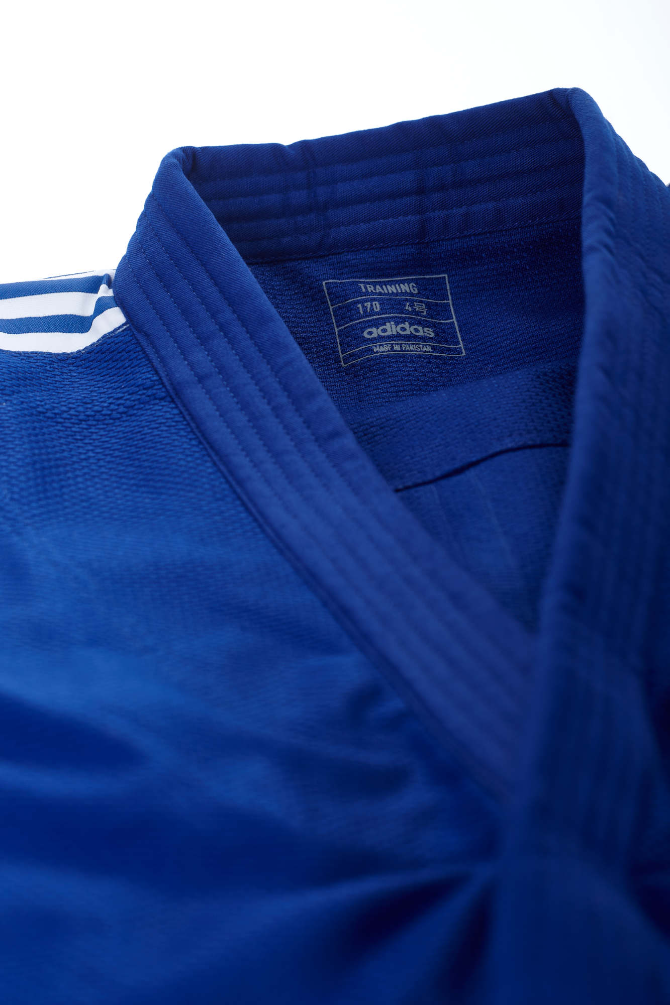 adidas judo gi Training J500 blue/white stripes