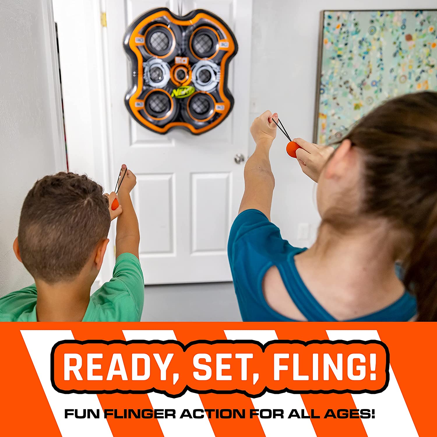 Franklin NERF FLING N' SCORE Target Game - Wurfspiel