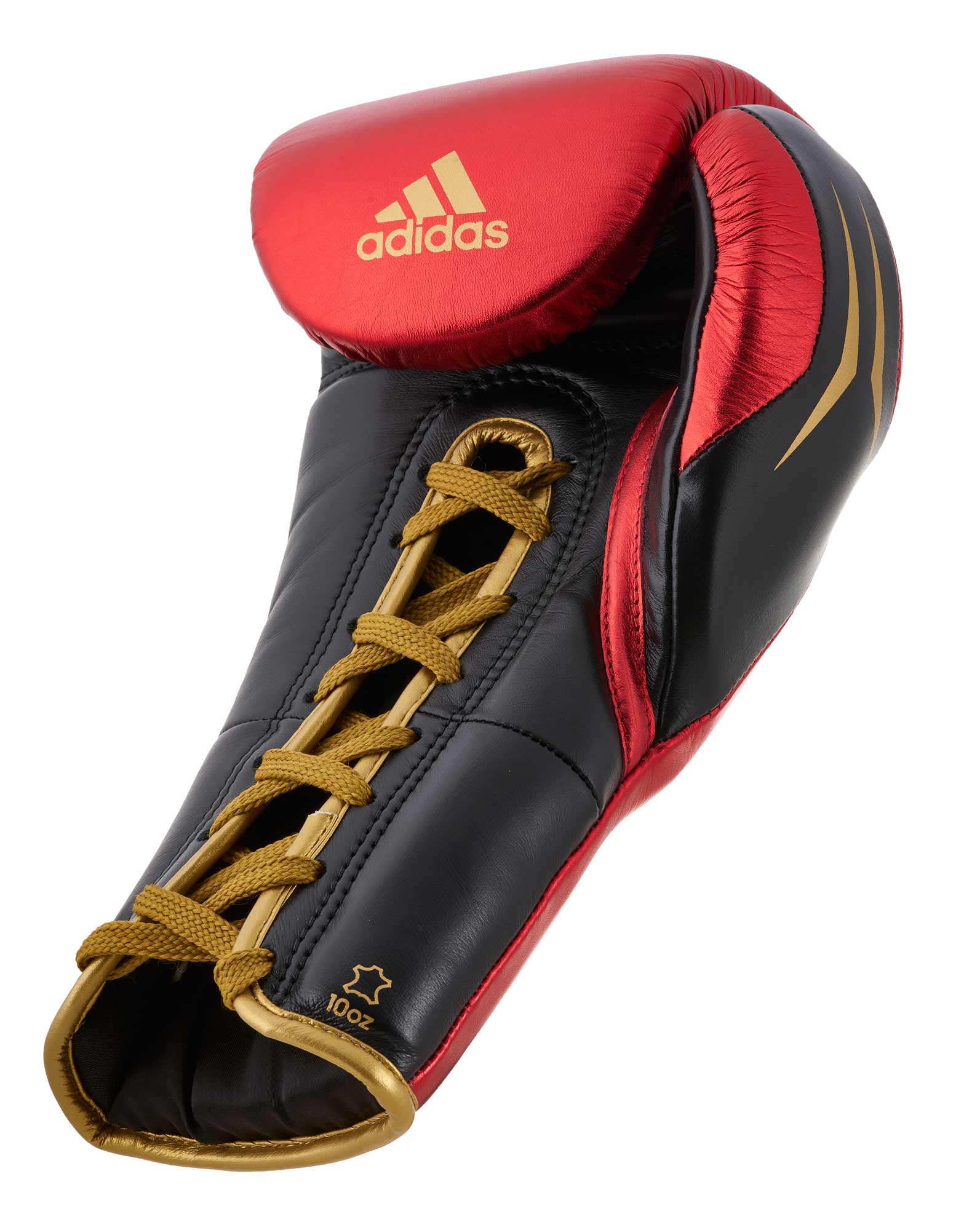 adidas SPEED TILT 750pro Boxhandschuh, schwarz/rot/gold metallic, SPD750FG