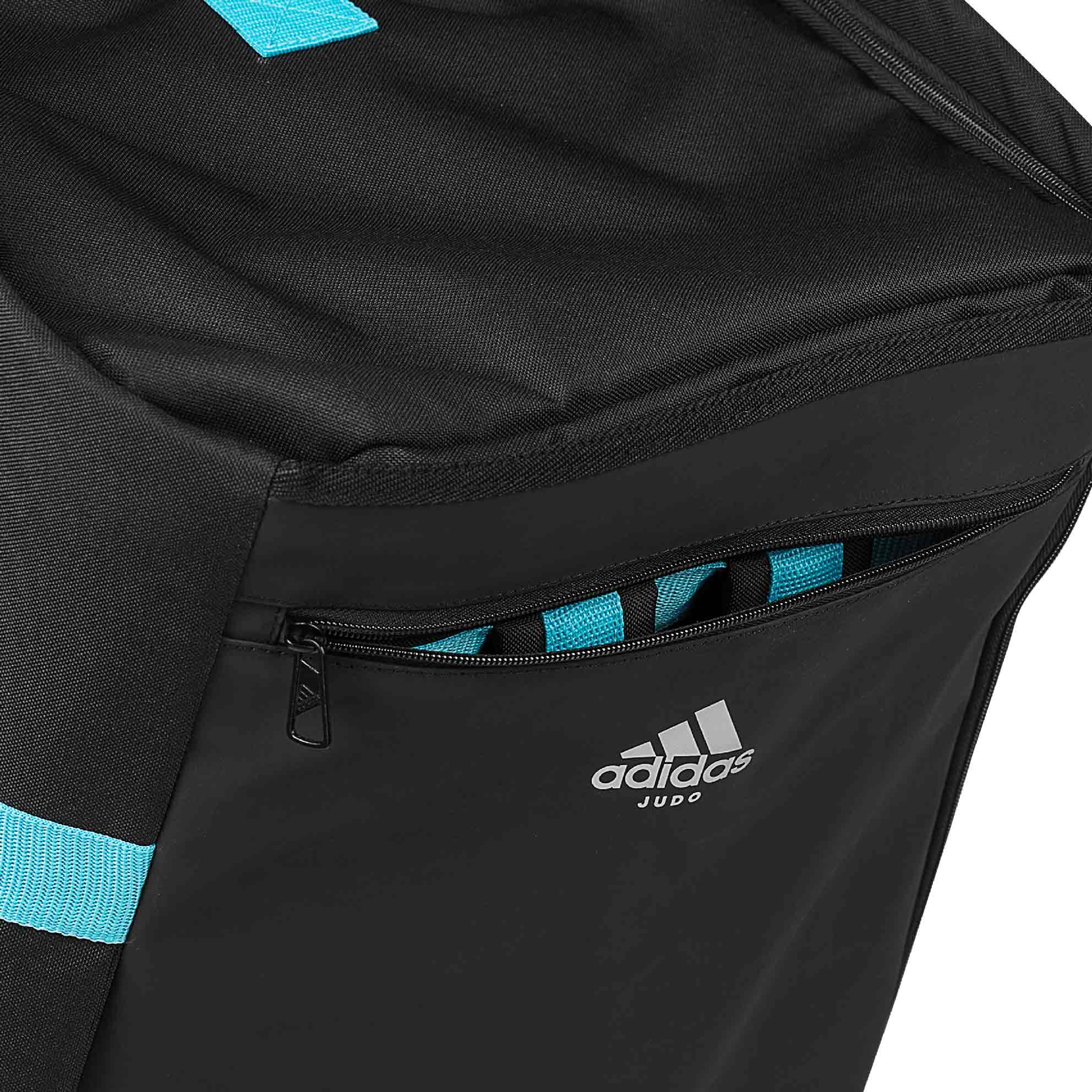 adidas 2in1 Bag Judo black/cyan M, ADIACC200J