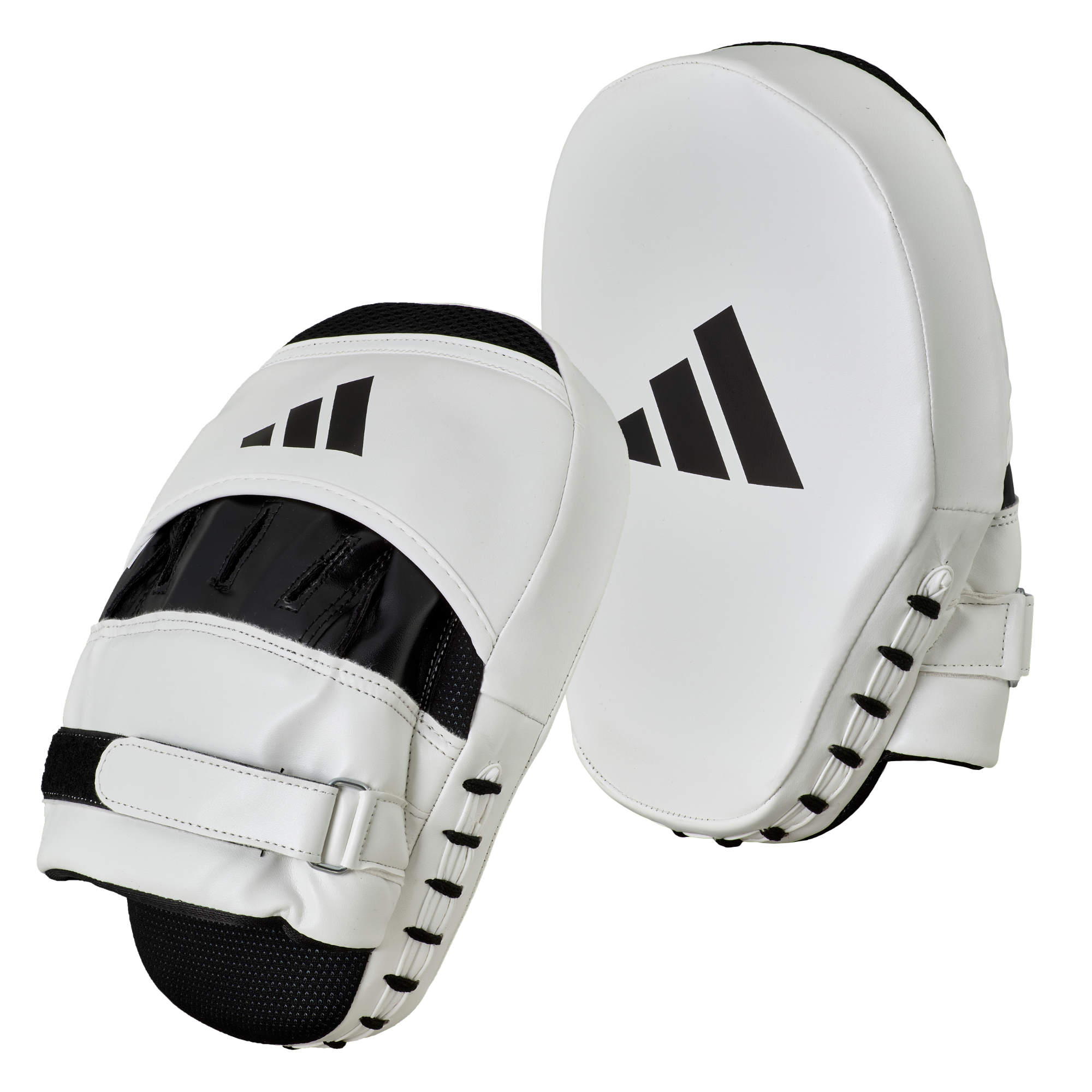 Ju Sports adidas Speed Coach Paar-Pratzen, white/black, ADISBAC01