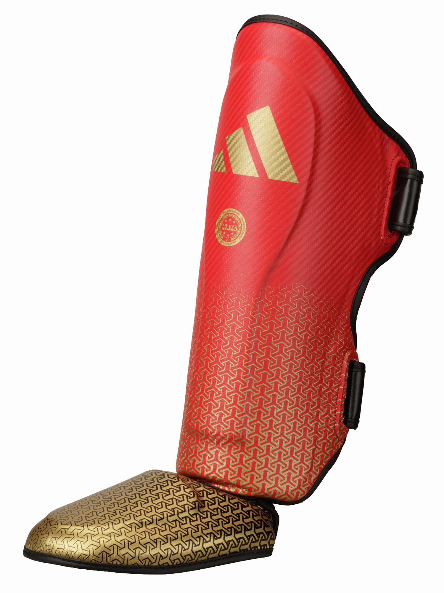 adidas shin & instep protector adiKBSI300 red/gold