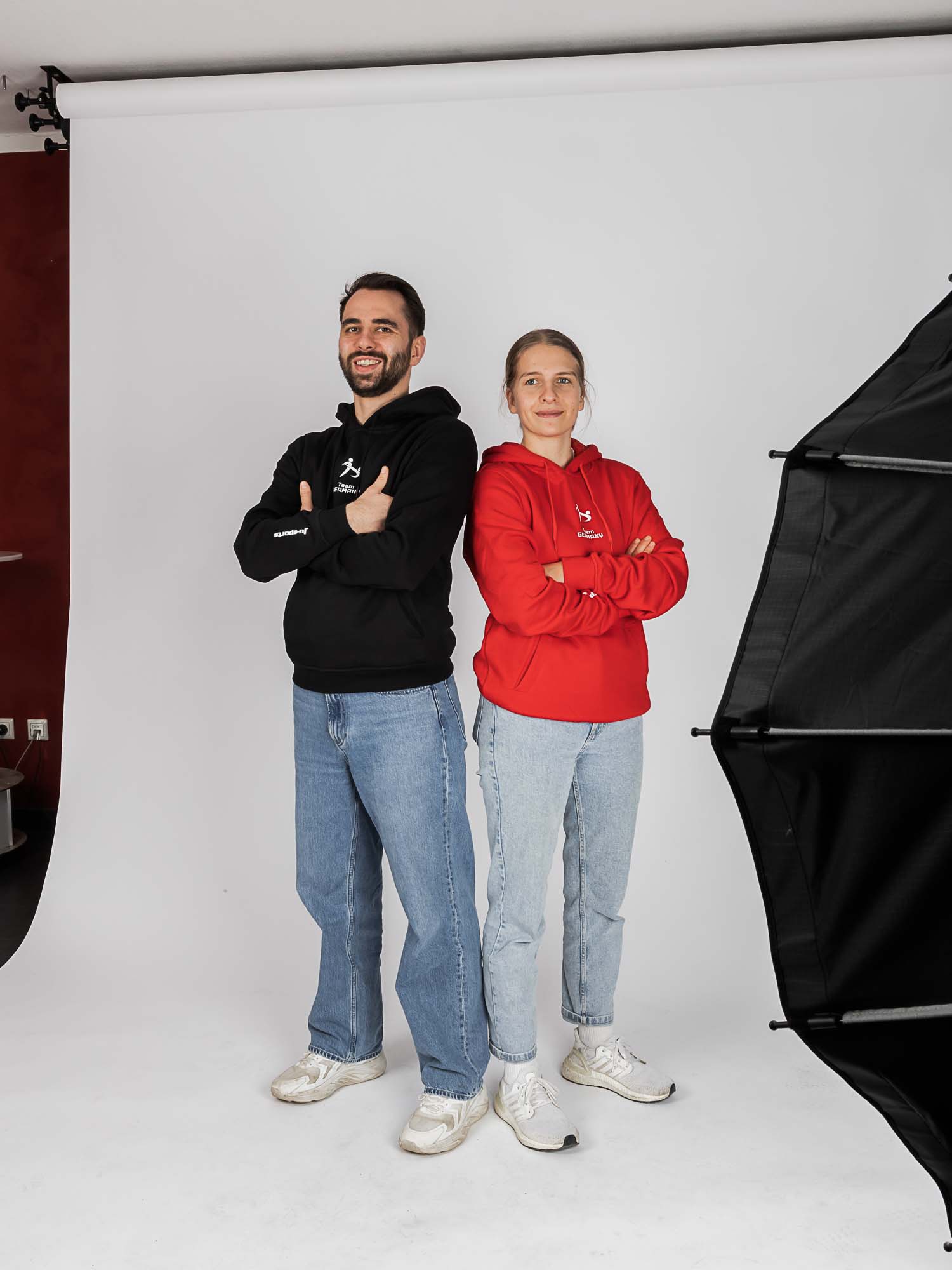 Team DJJV Hoodie city red