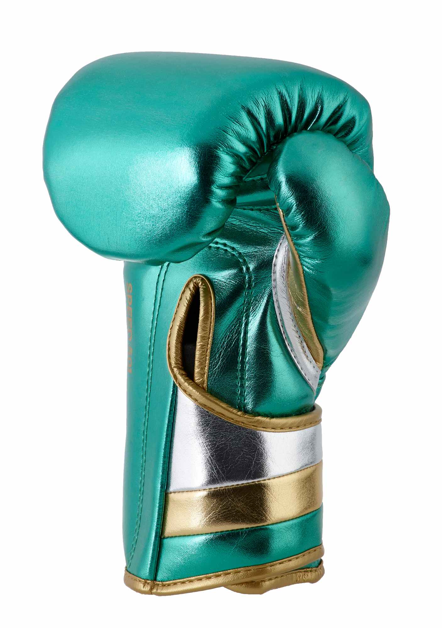 adidas boxing gloves Speed 500 green/gold Microfibre, ADISBG501