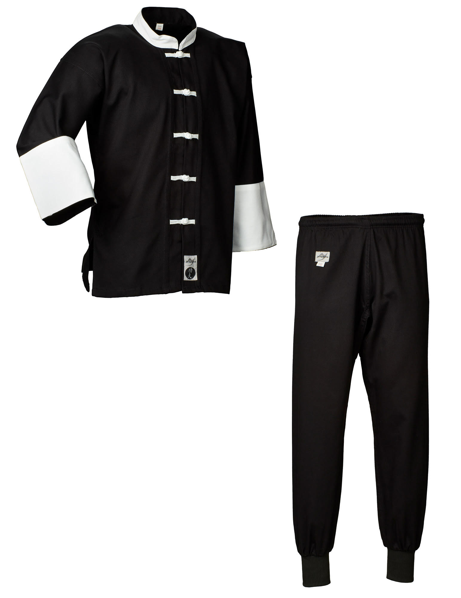 Kung Fu uniform black/white