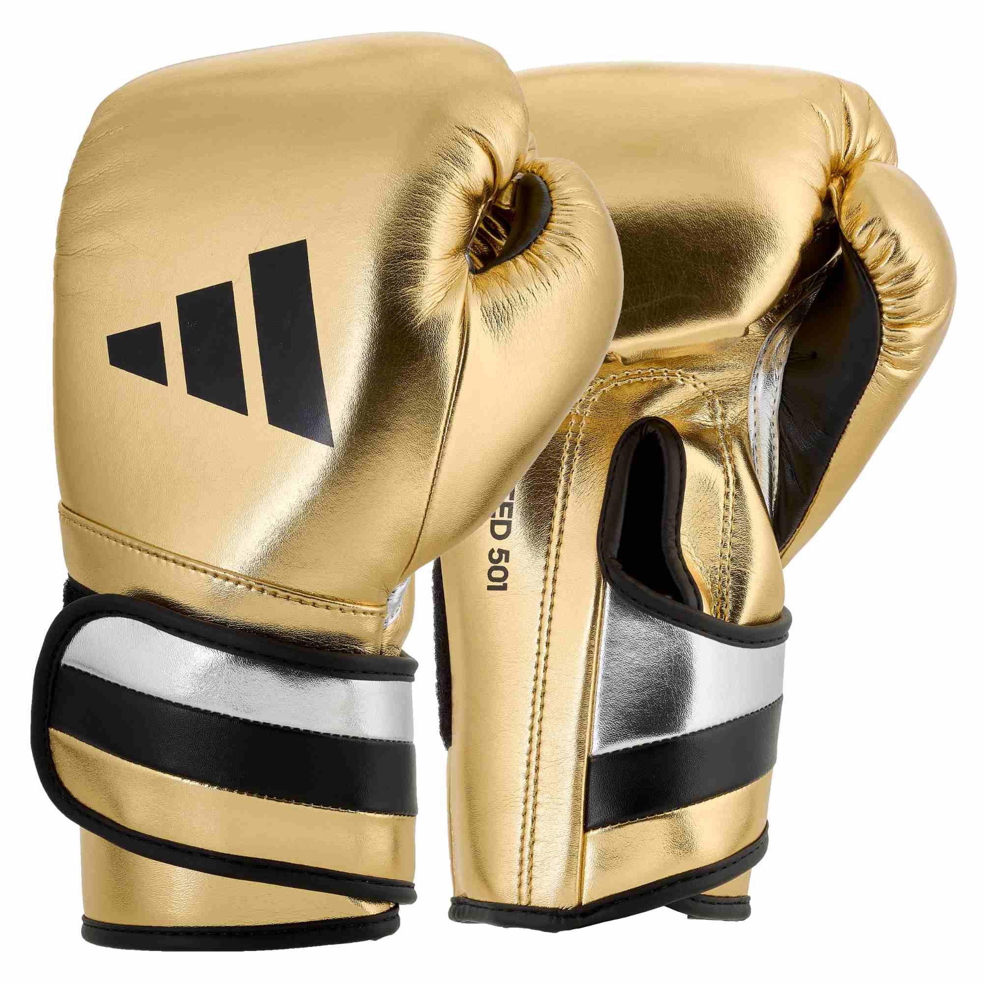 adidas boxing gloves Speed 500 gold/black Microfibre, ADISBG501