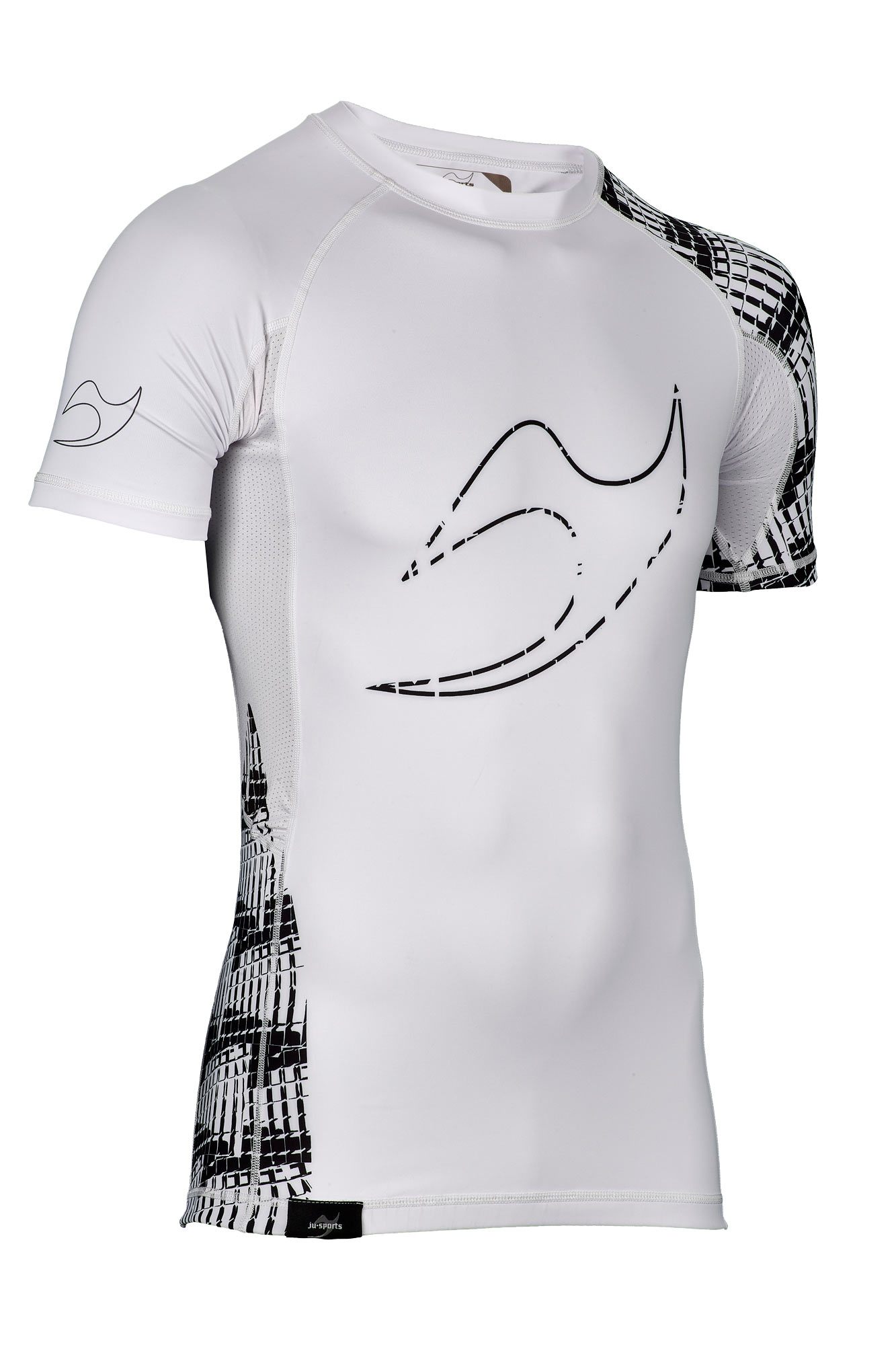 Rashguard RV2 kurzarm weiß