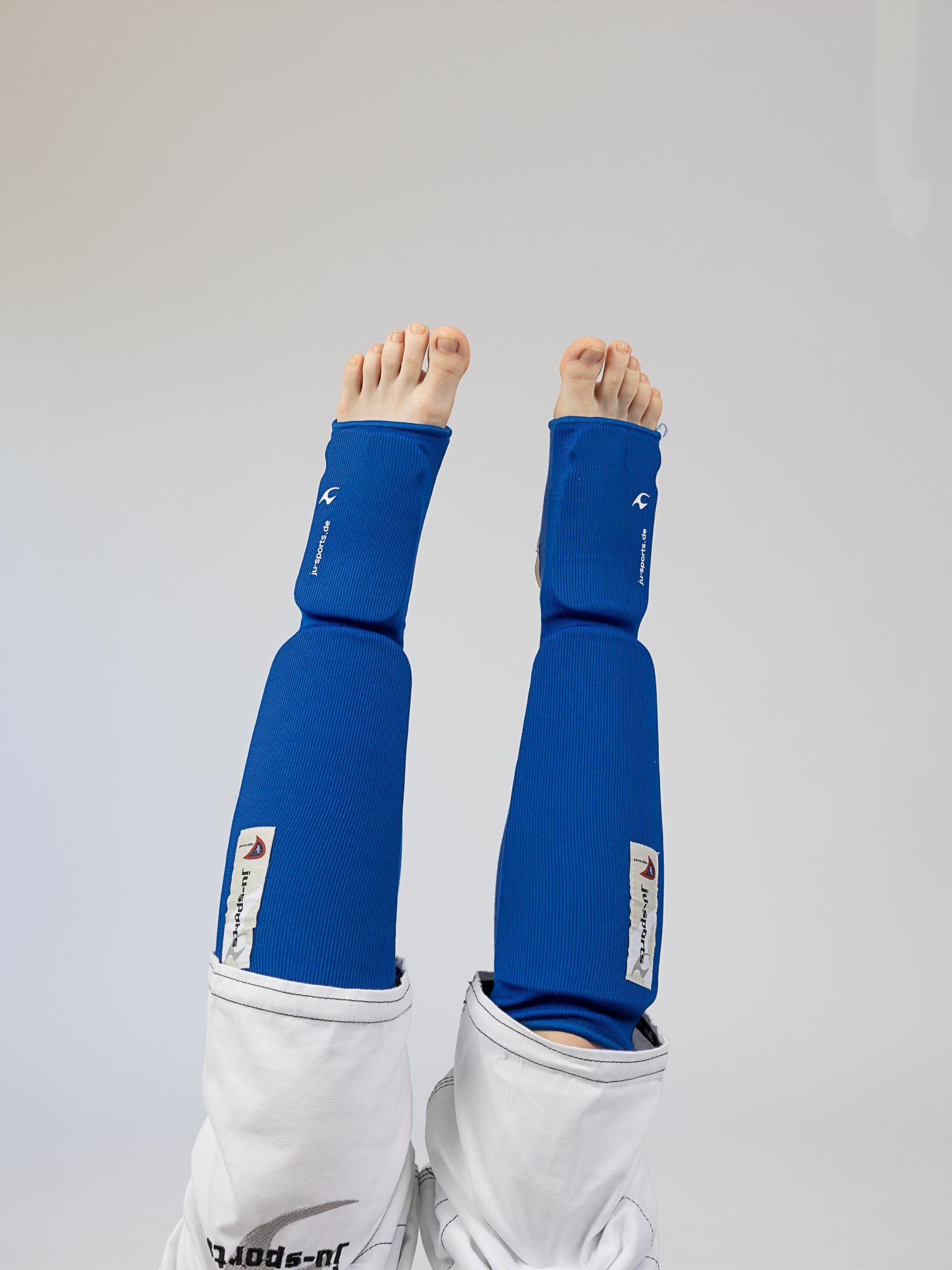 leggings, blau, Schienbeinschutz, Beinlinge, Sportswear
