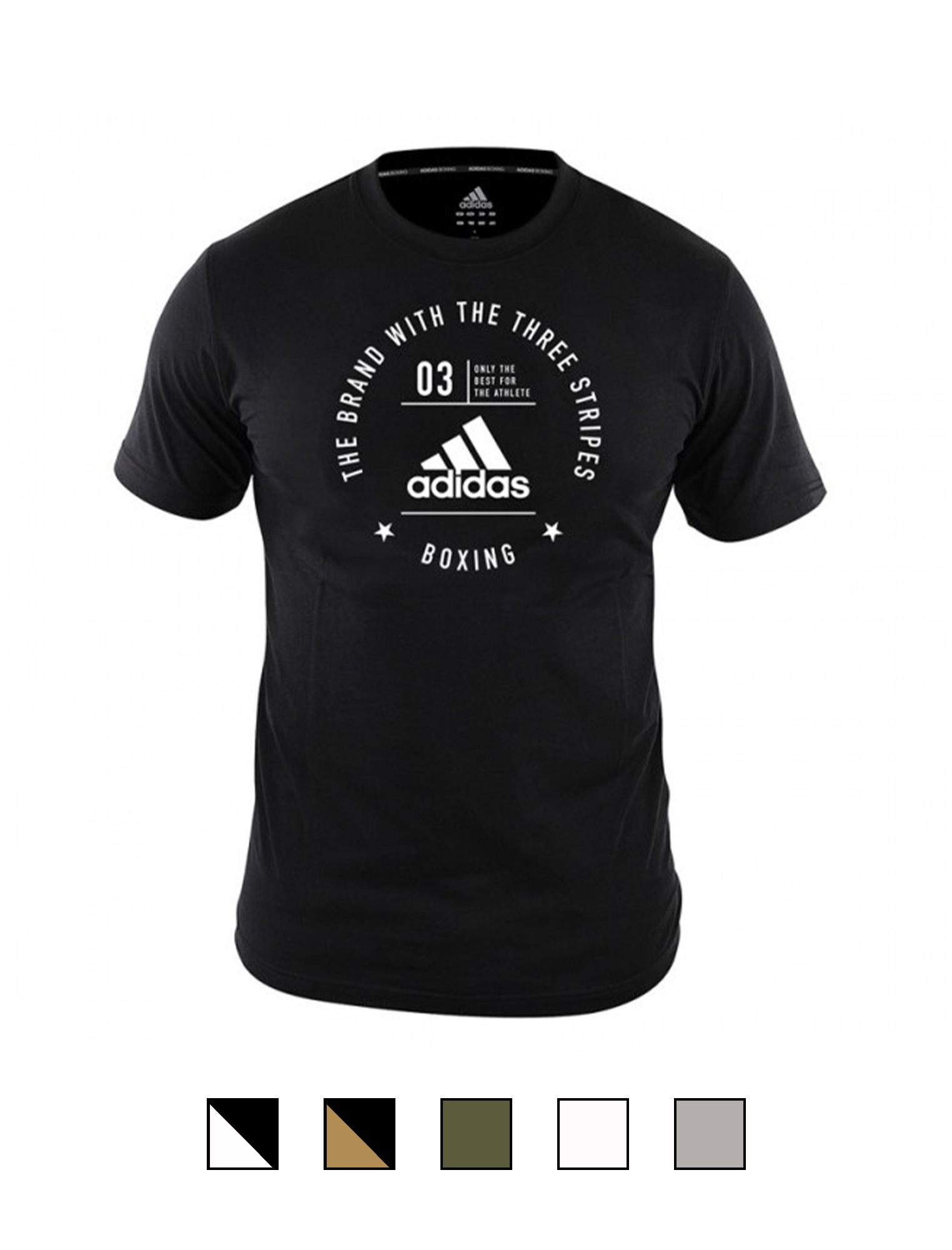 adidas Community T-Shirt "BOXING" black/white, adiCL01B