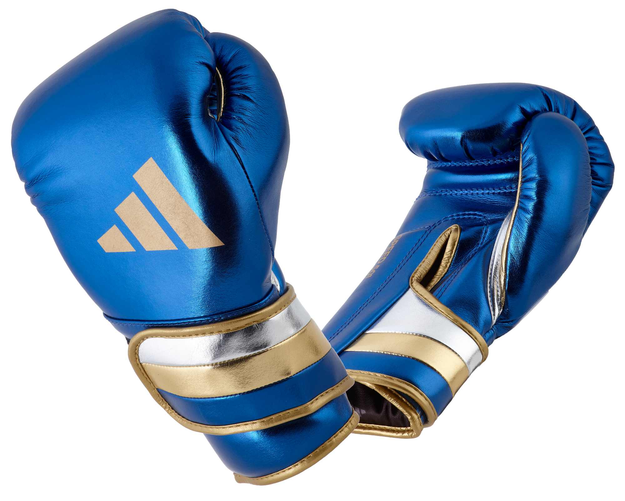 Ju Sports adidas Boxhandschuhe Speed 500 blue/gold Microfibre, ADISBG501